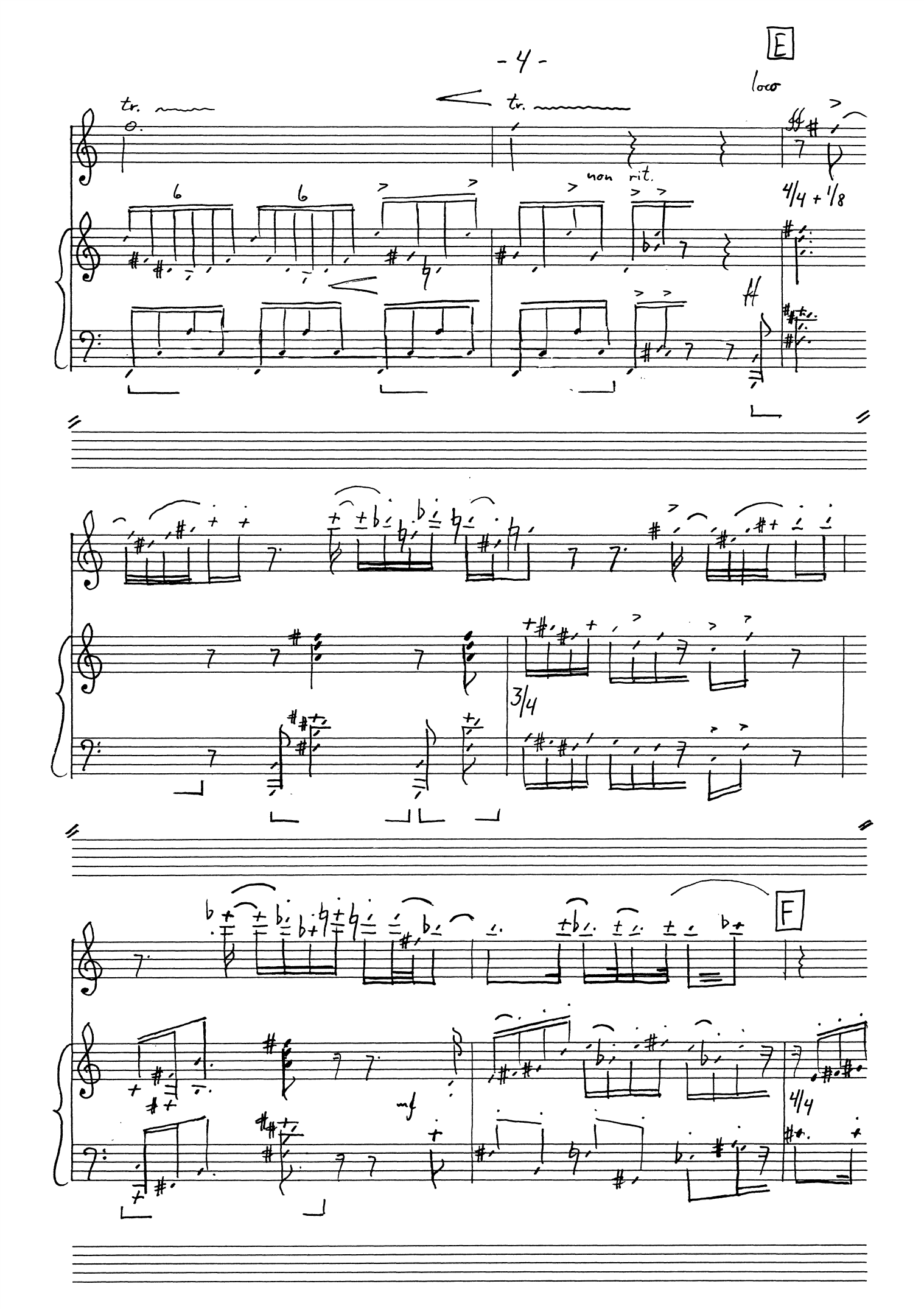 Fare una sonata : Music for Flute and Piano, op. 9 - Image 4