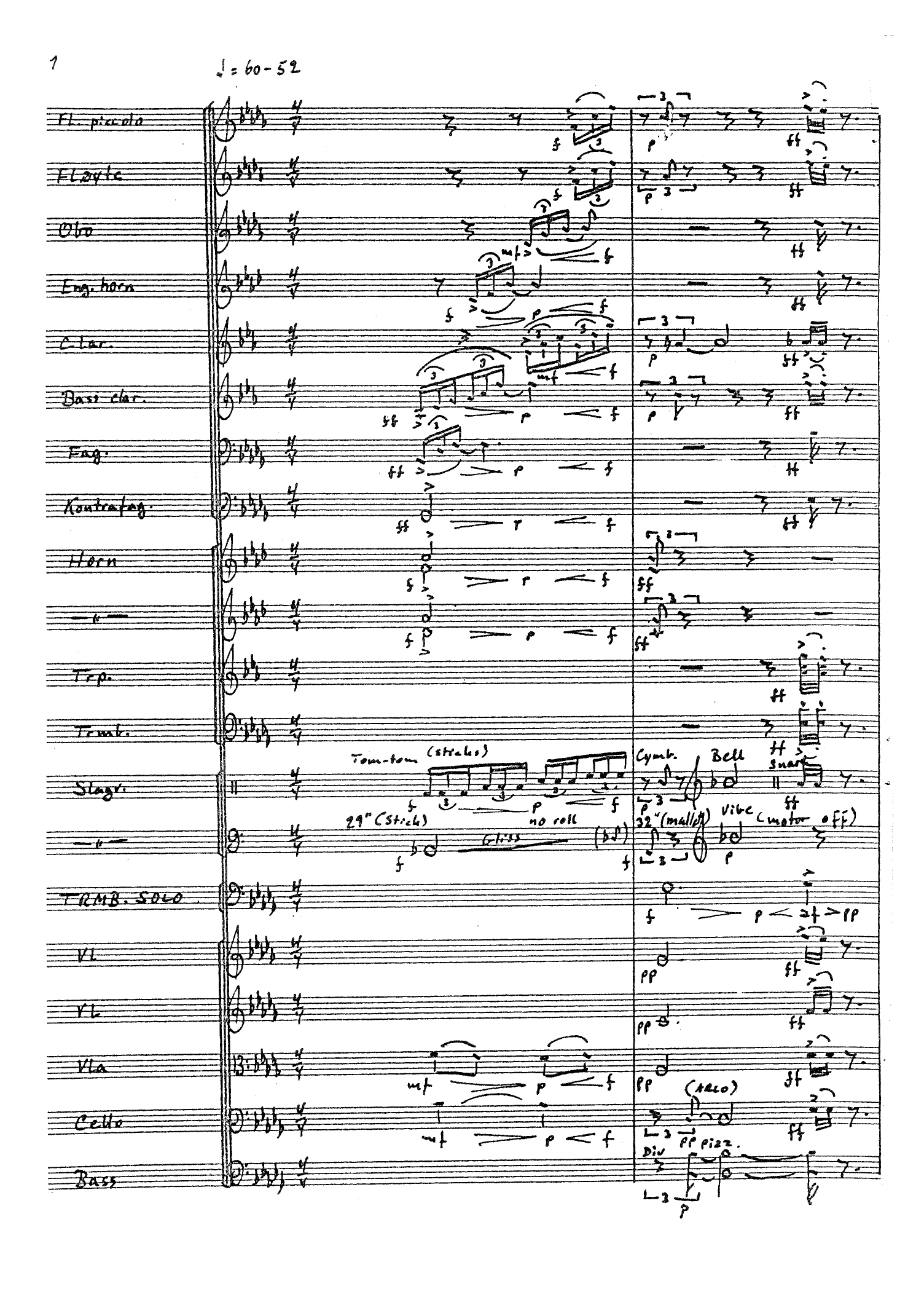 Elegi for trombone med orkester - Image 2