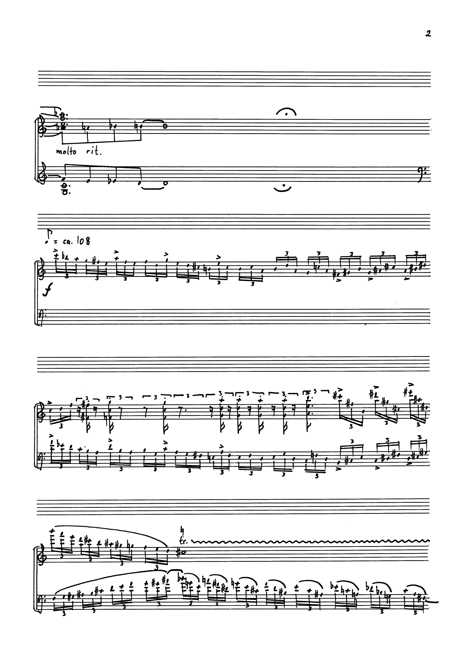 Impromptu for piano - Bilde 2