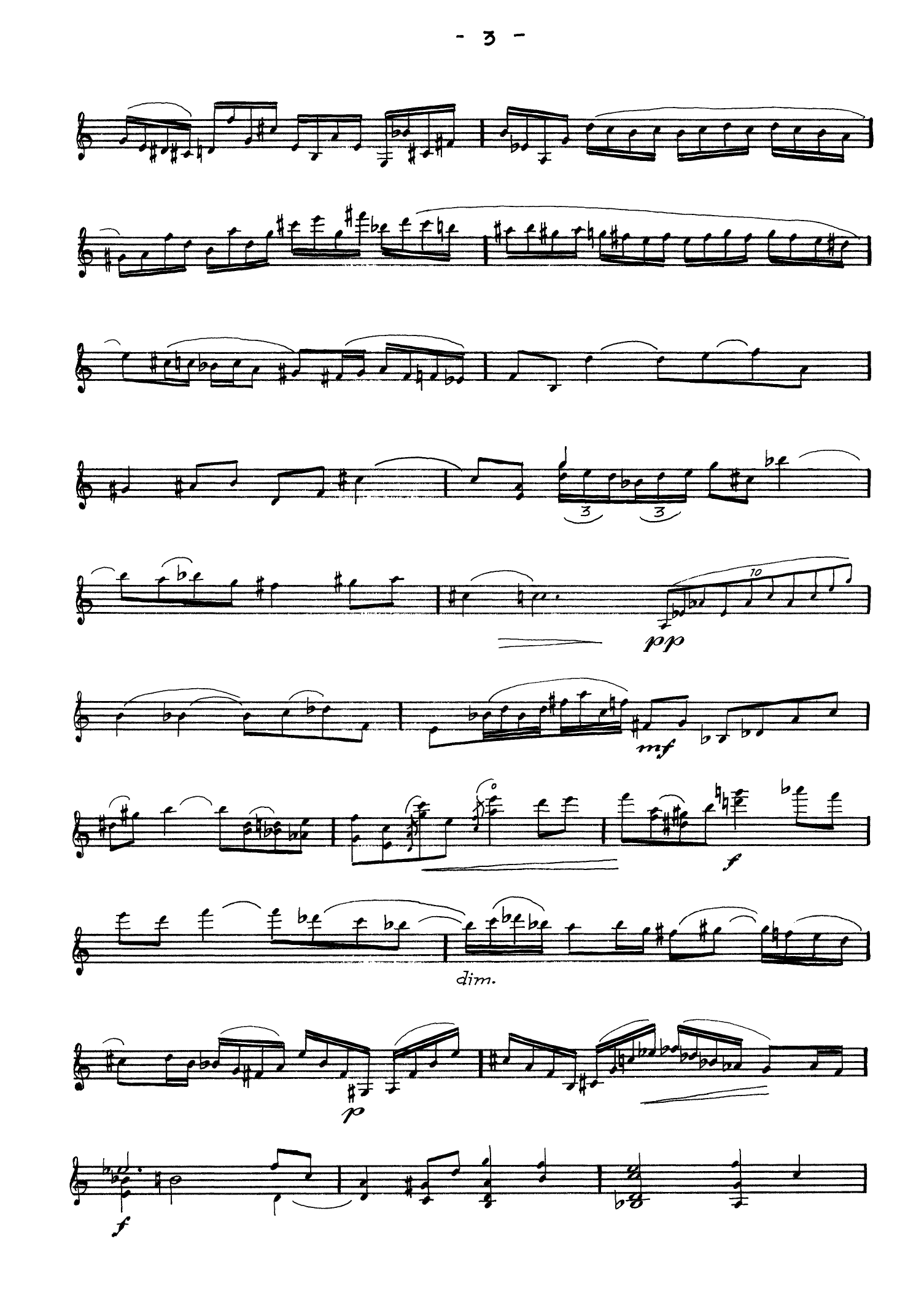 Sonata for Violin Solo - Image 5