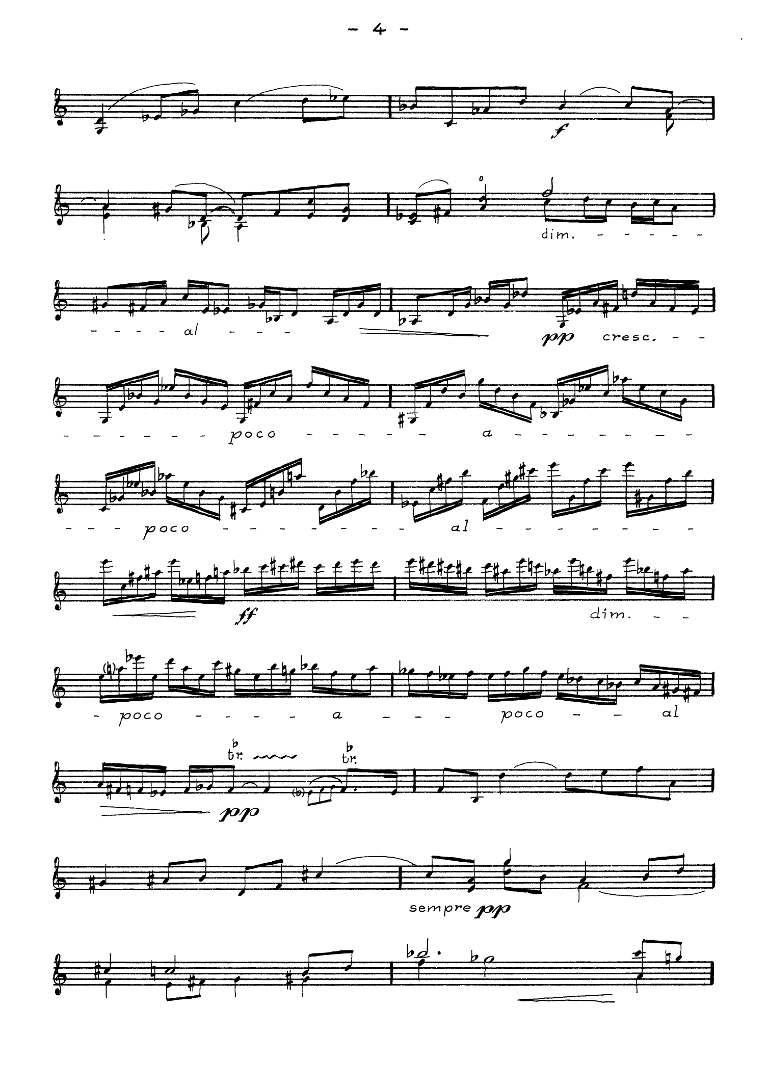 Sonata for Violin Solo - Image 6