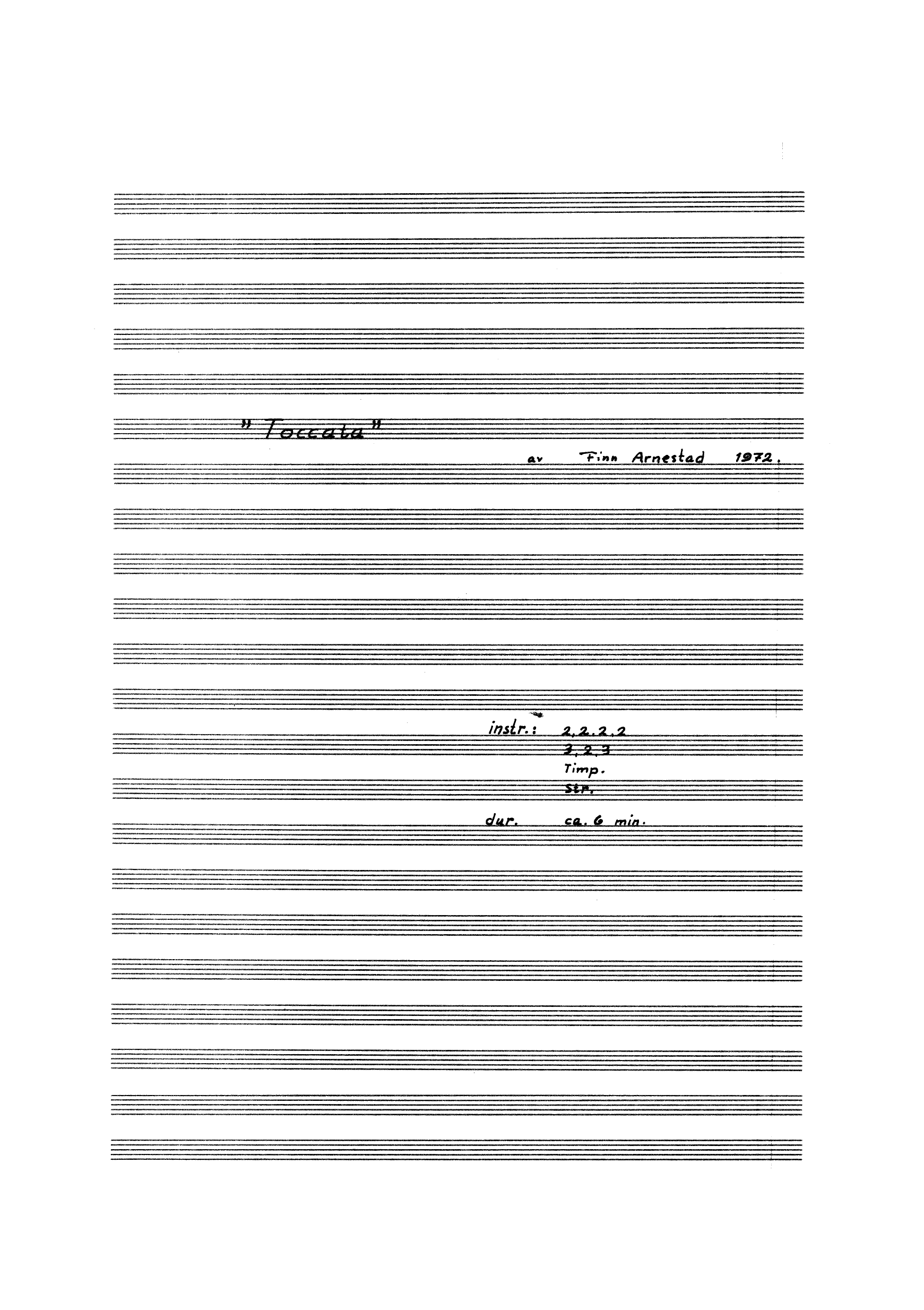 Toccata