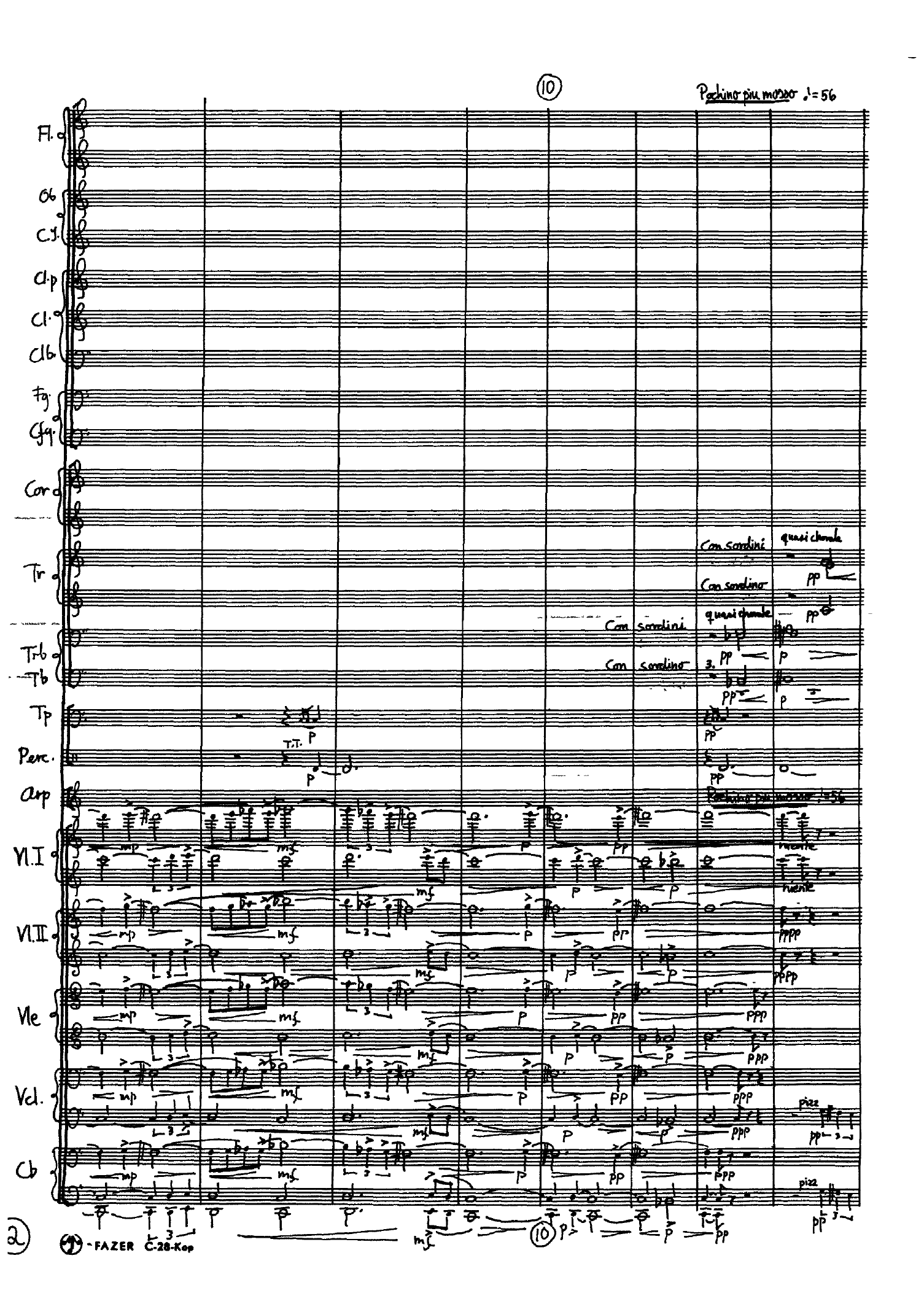 Symphony No 1 for Large Orchestra and Soprano, op. 23 - Image 4
