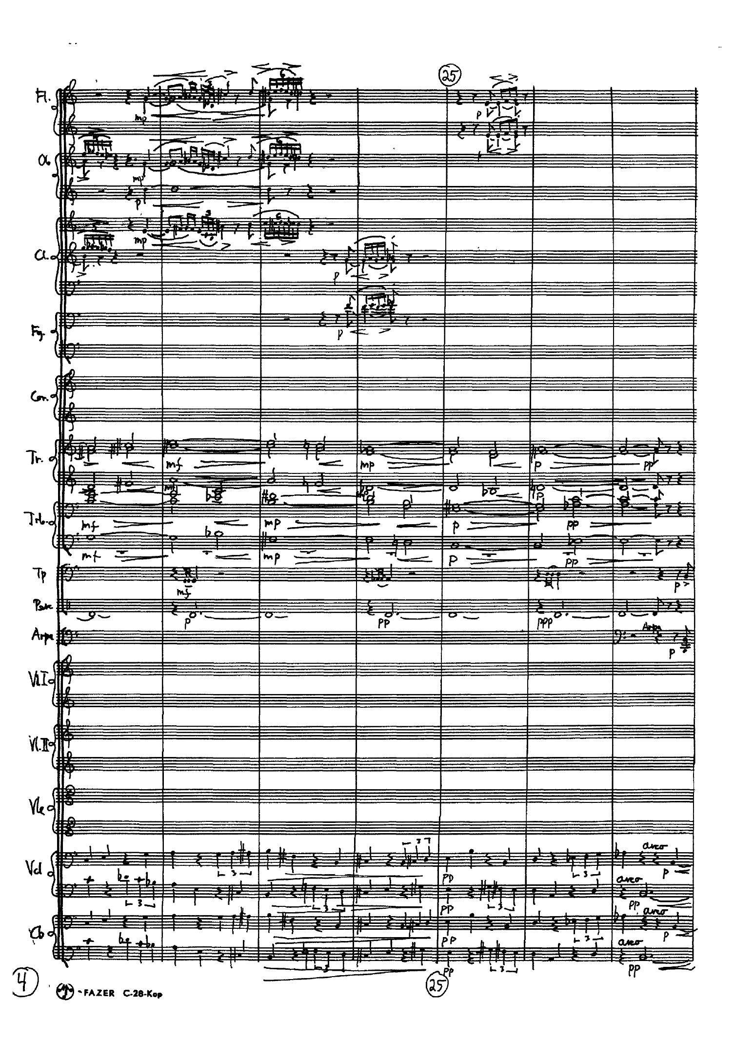 Symphony No 1 for Large Orchestra and Soprano, op. 23 - Image 6