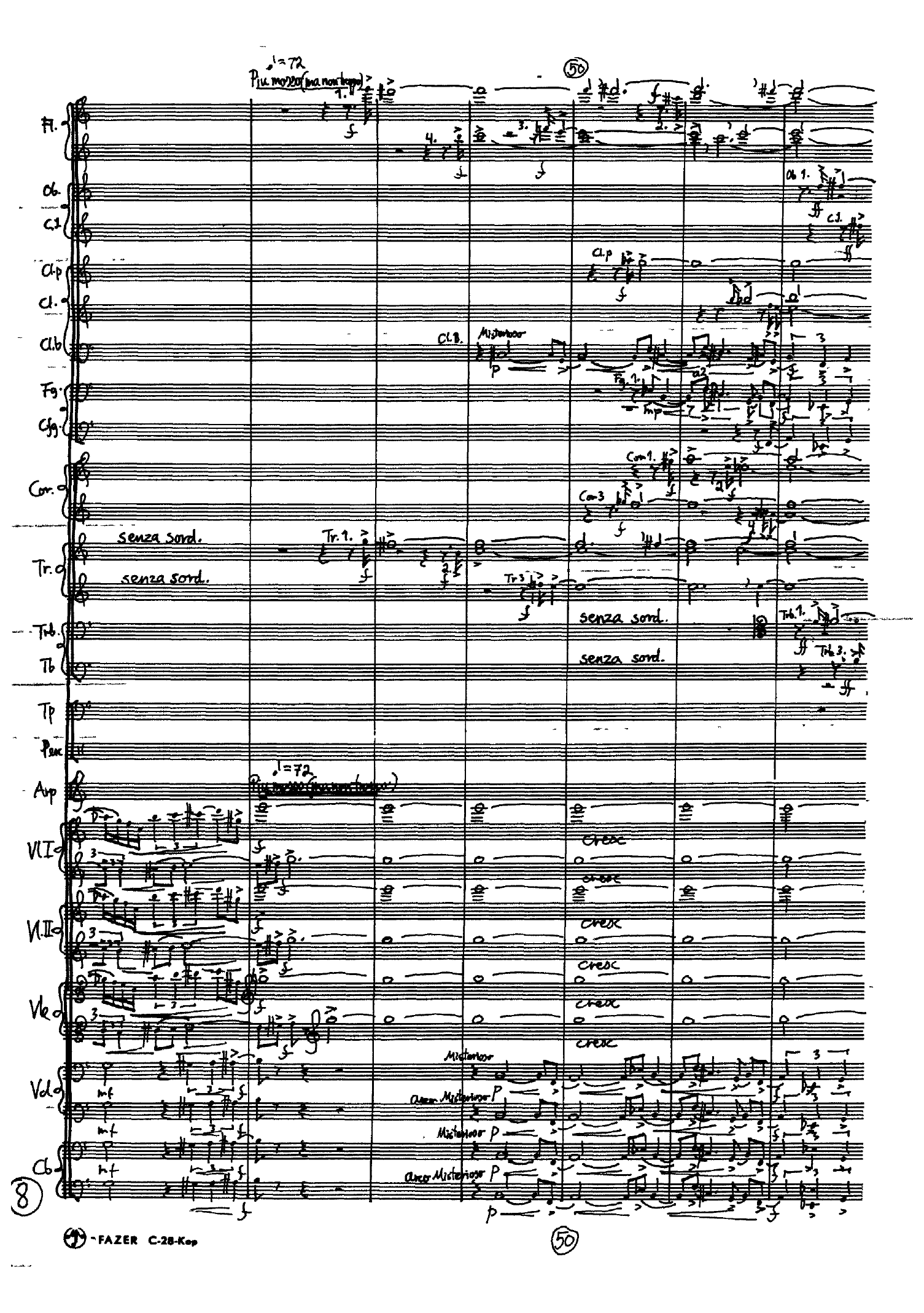 Symphony No 1 for Large Orchestra and Soprano, op. 23 - Image 10