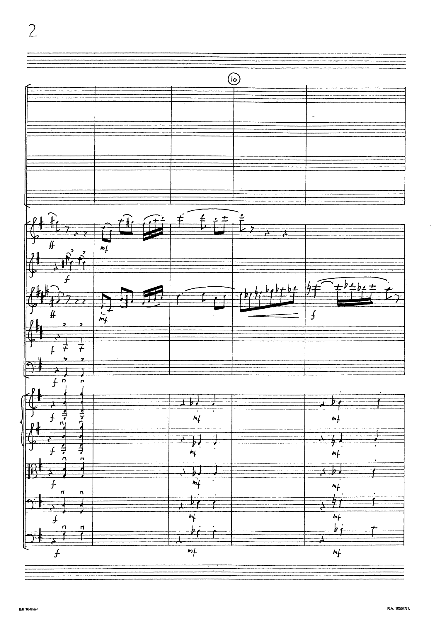 Petter Dass-serenade for kammerkor og kammerensemble, op. 93 - Bilde 4