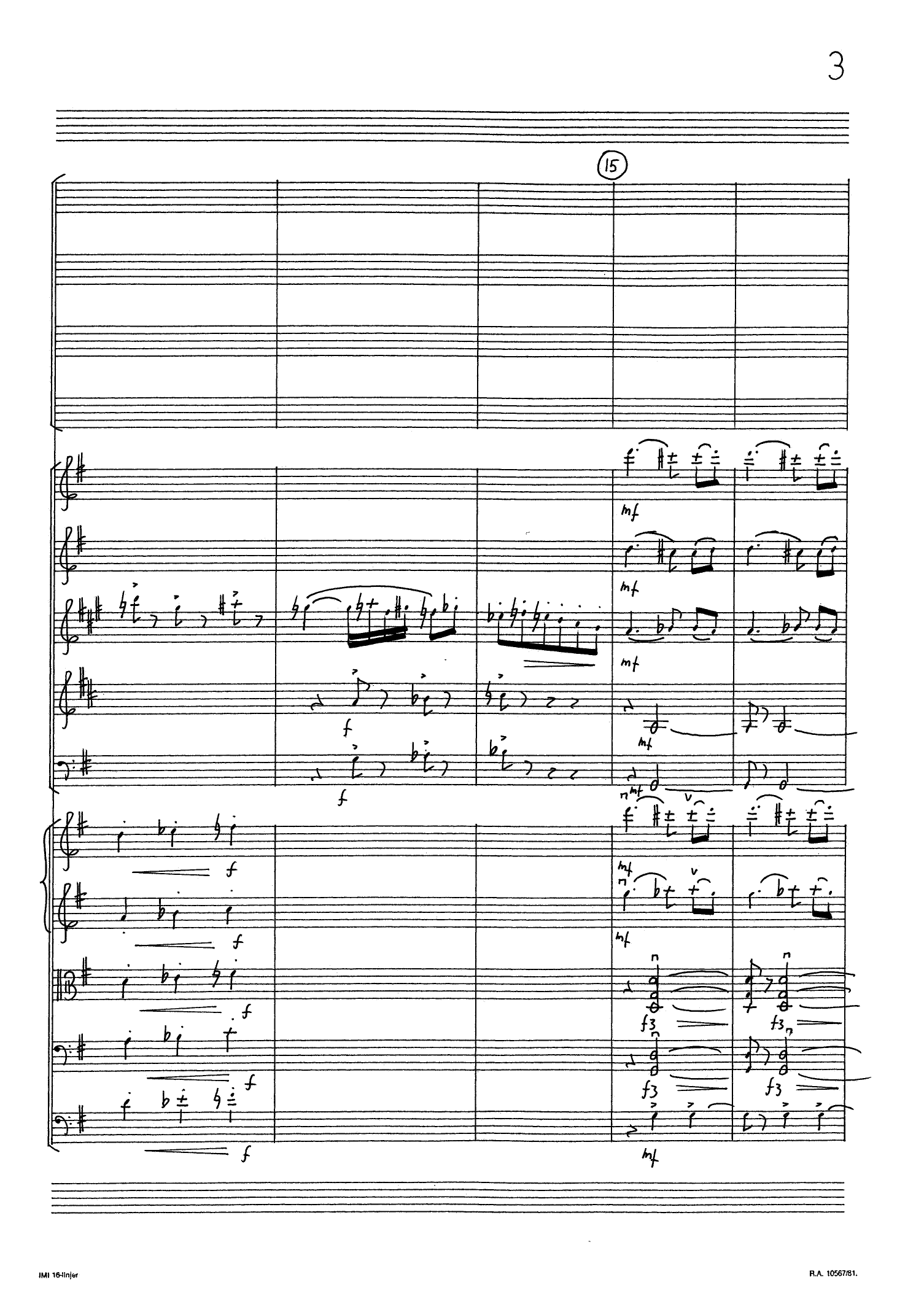 Petter Dass-serenade for kammerkor og kammerensemble, op. 93 - Bilde 5