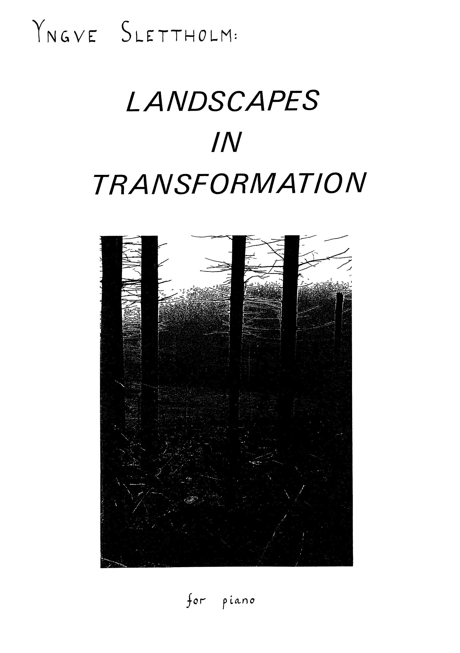 Landscapes in Transformation