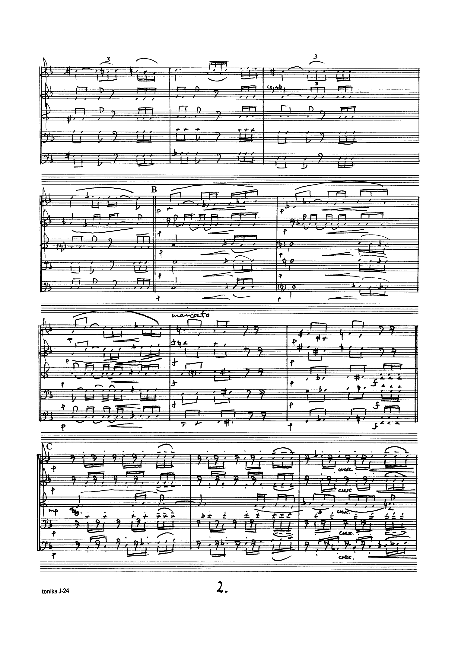 Suite for messingkvintett - Image 4