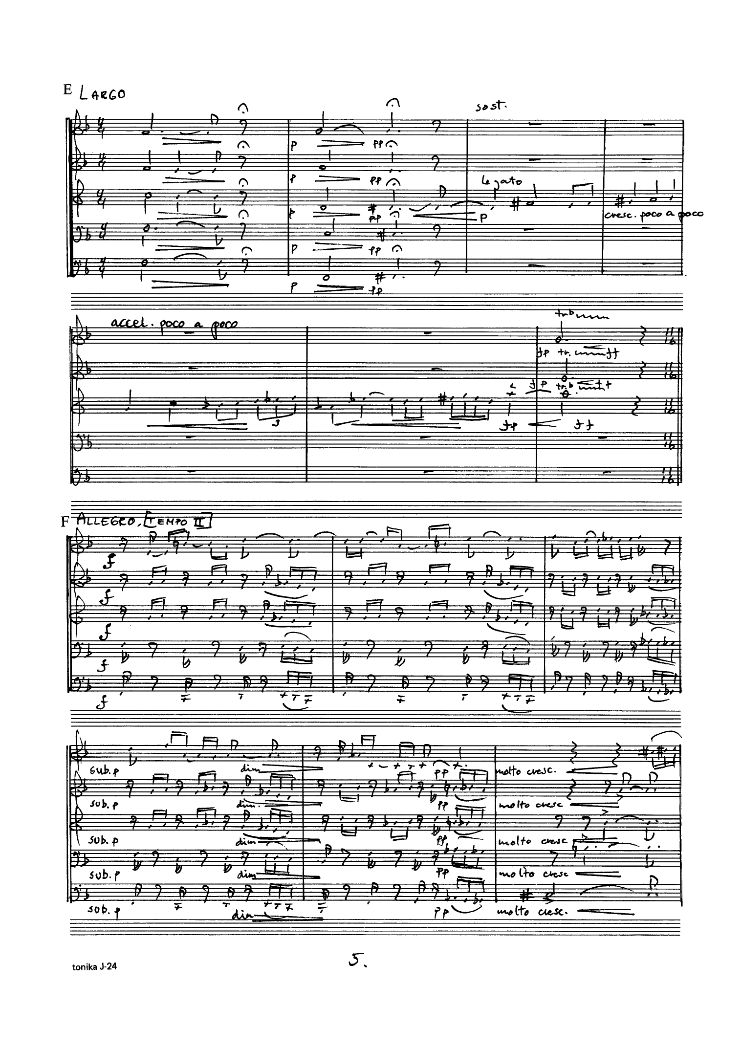 Suite for messingkvintett - Image 7