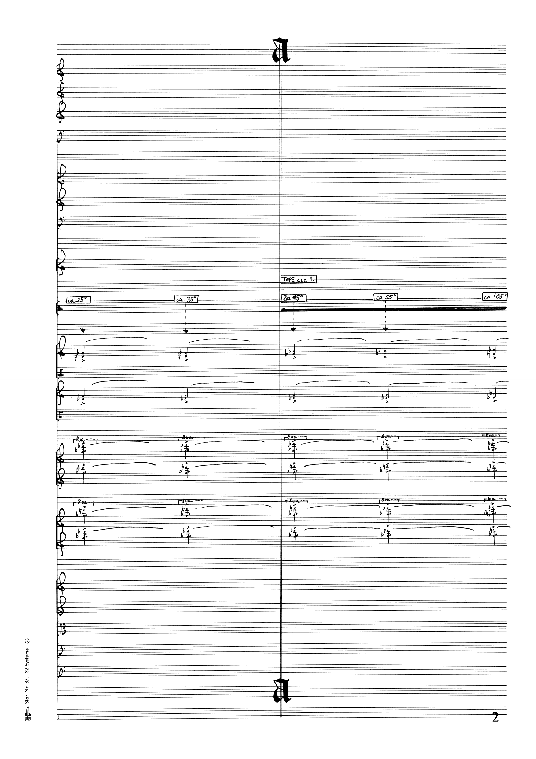 Signal for Chamber Orchestra and Magnetic Tape - Image 5