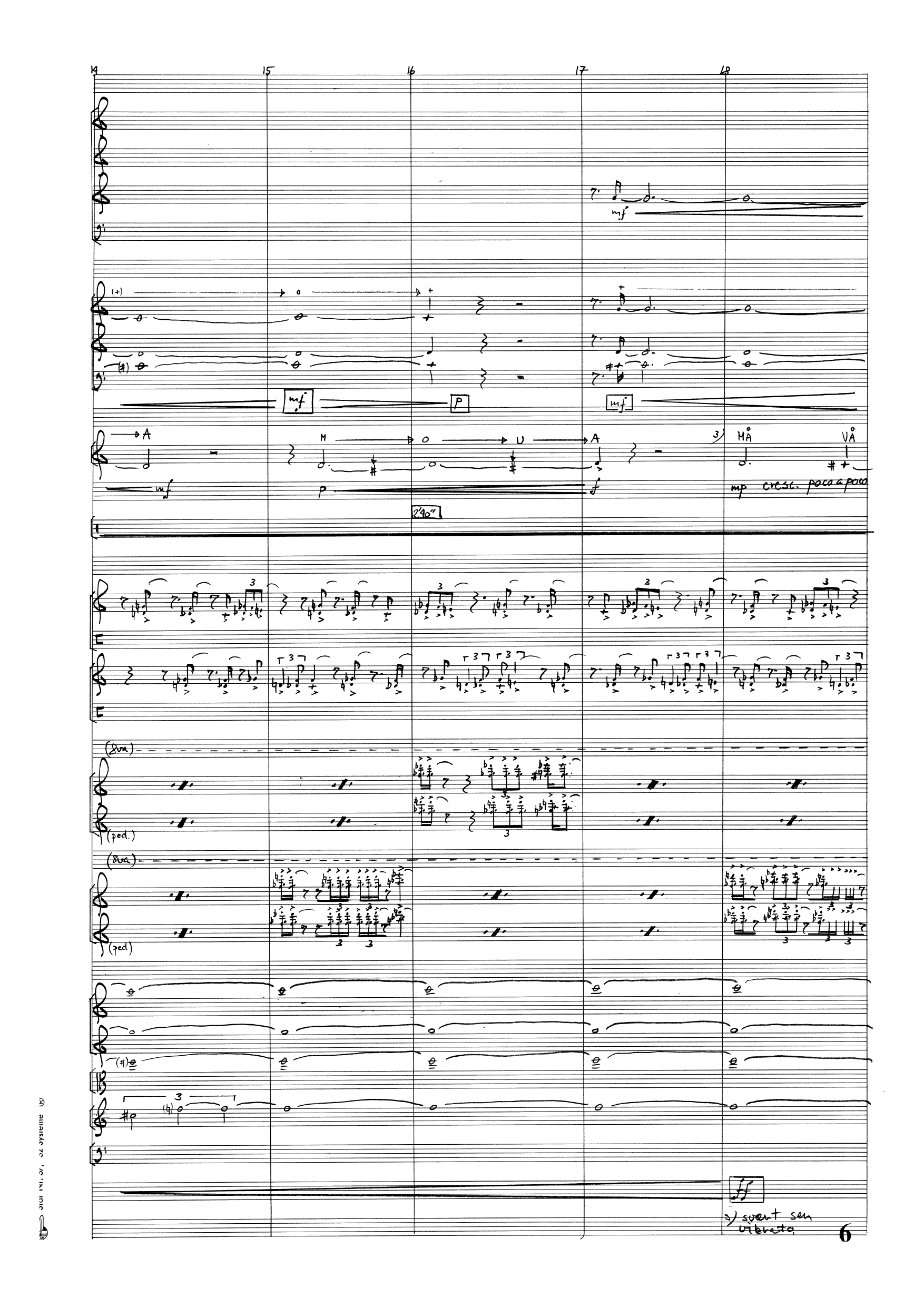 Signal for Chamber Orchestra and Magnetic Tape - Image 9