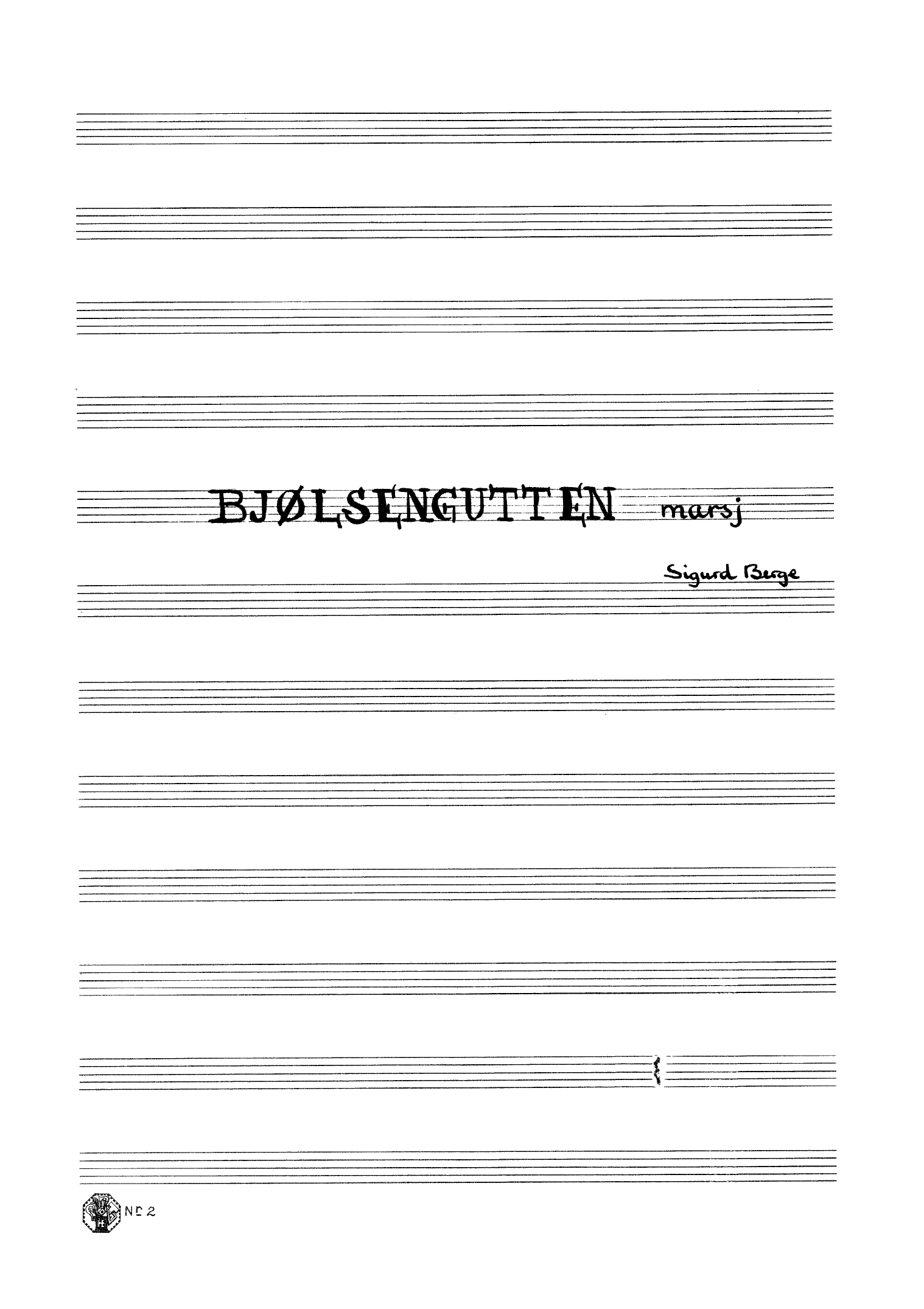 Bjølsengutten - Marsj