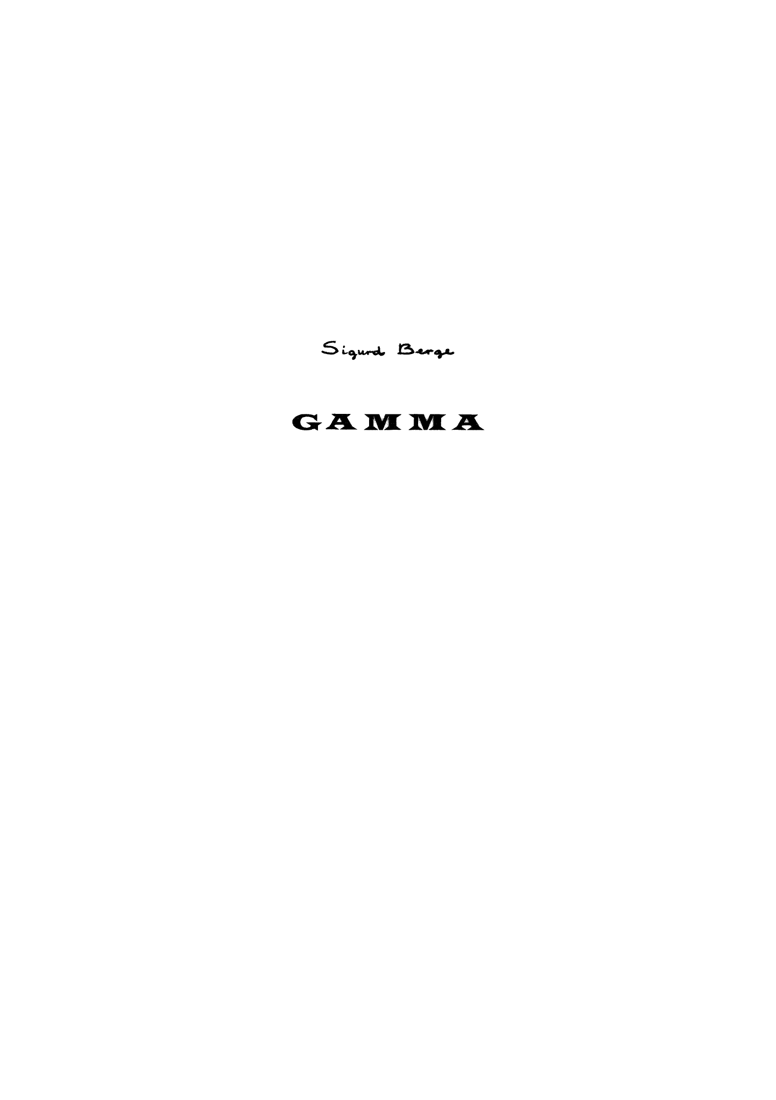 Gamma