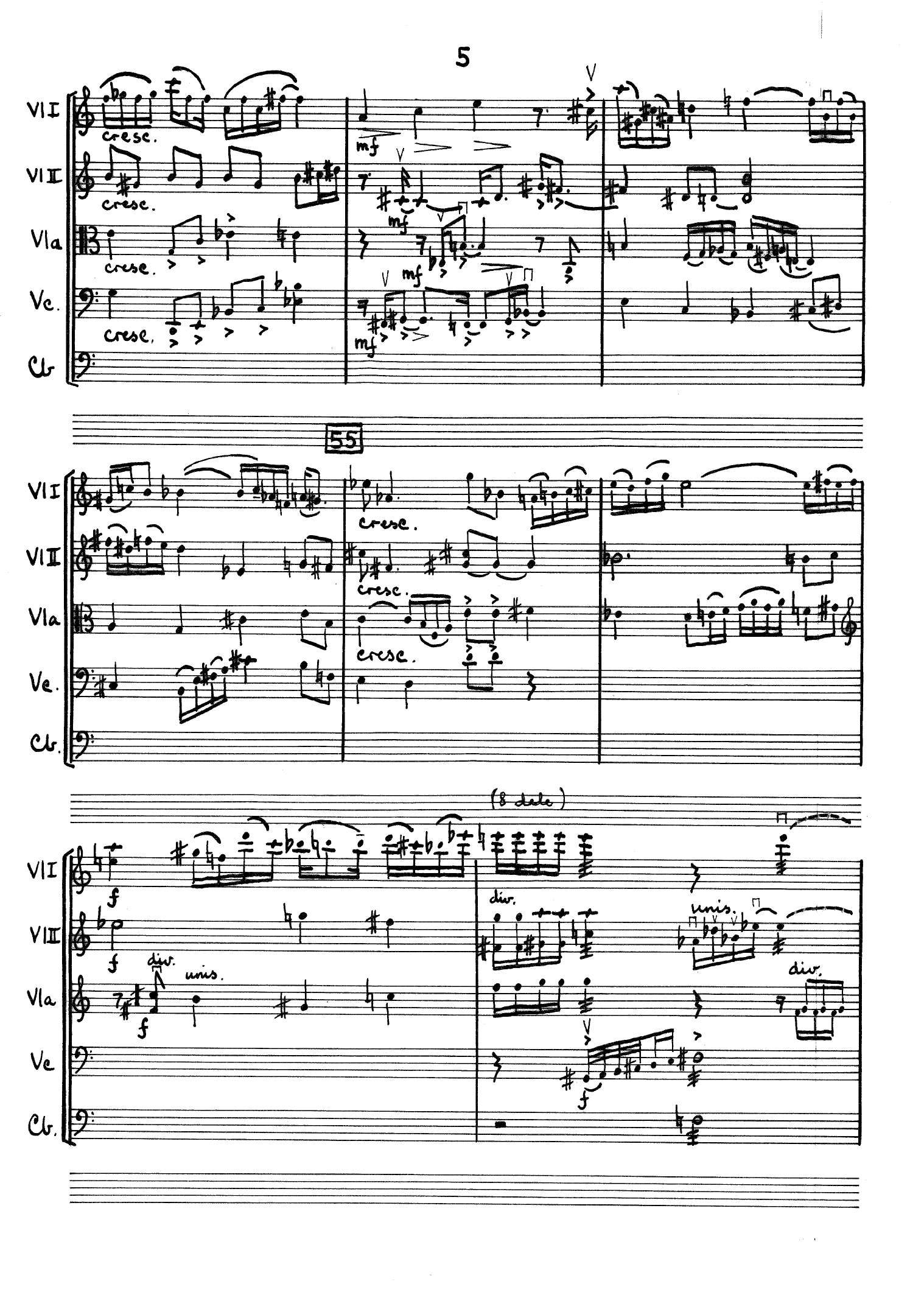 Sinus for String Orchestra and Percussion - Image 5