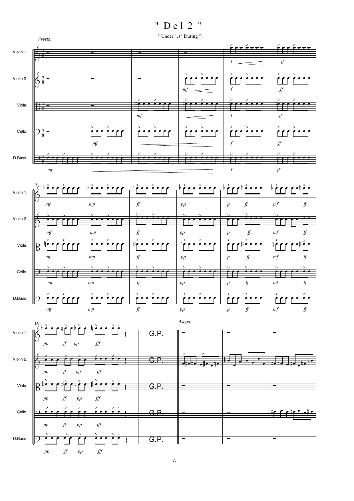 Three Parts for Strings - Image 7