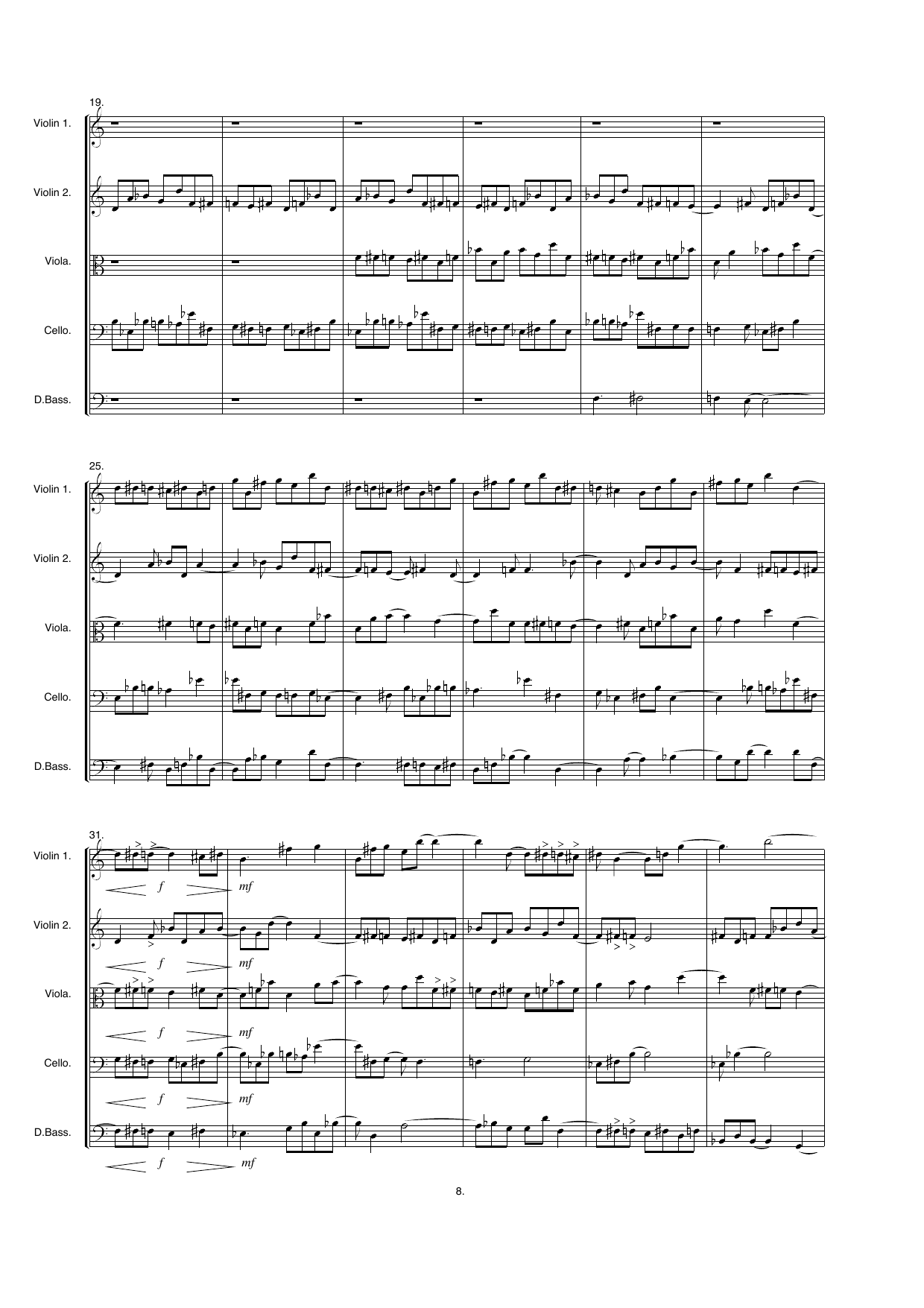 Three Parts for Strings - Image 8