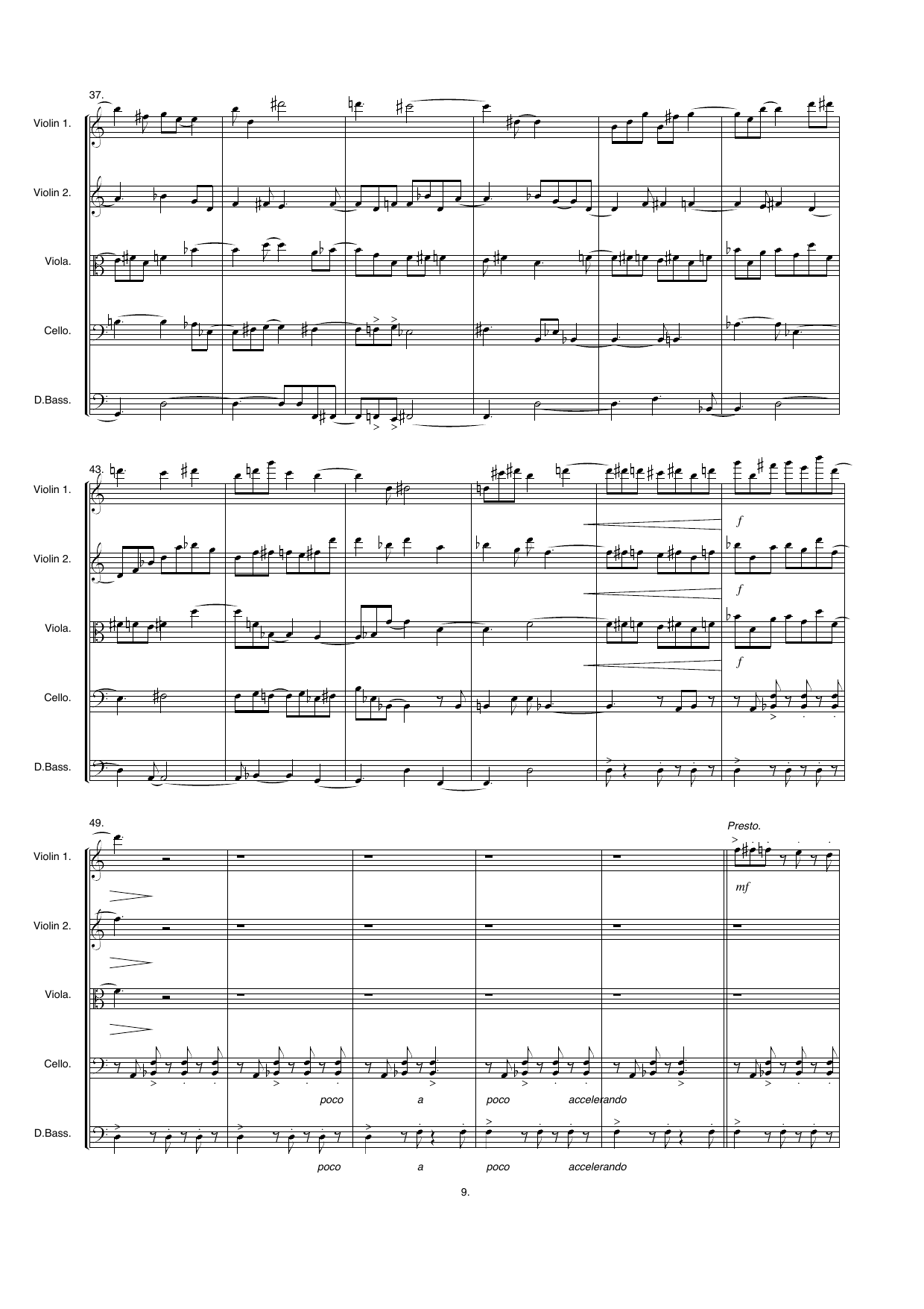 Three Parts for Strings - Image 9