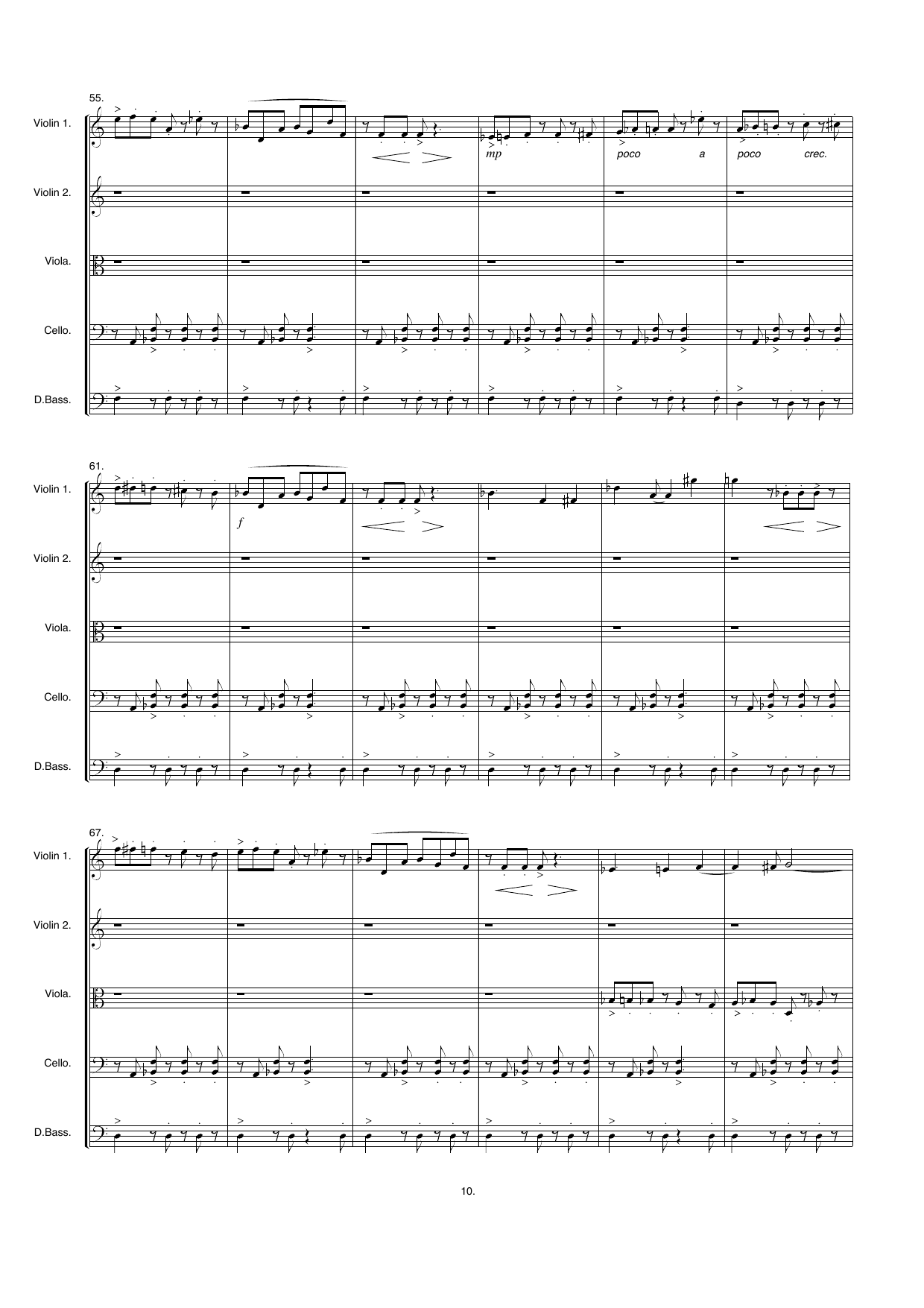 Three Parts for Strings - Image 10
