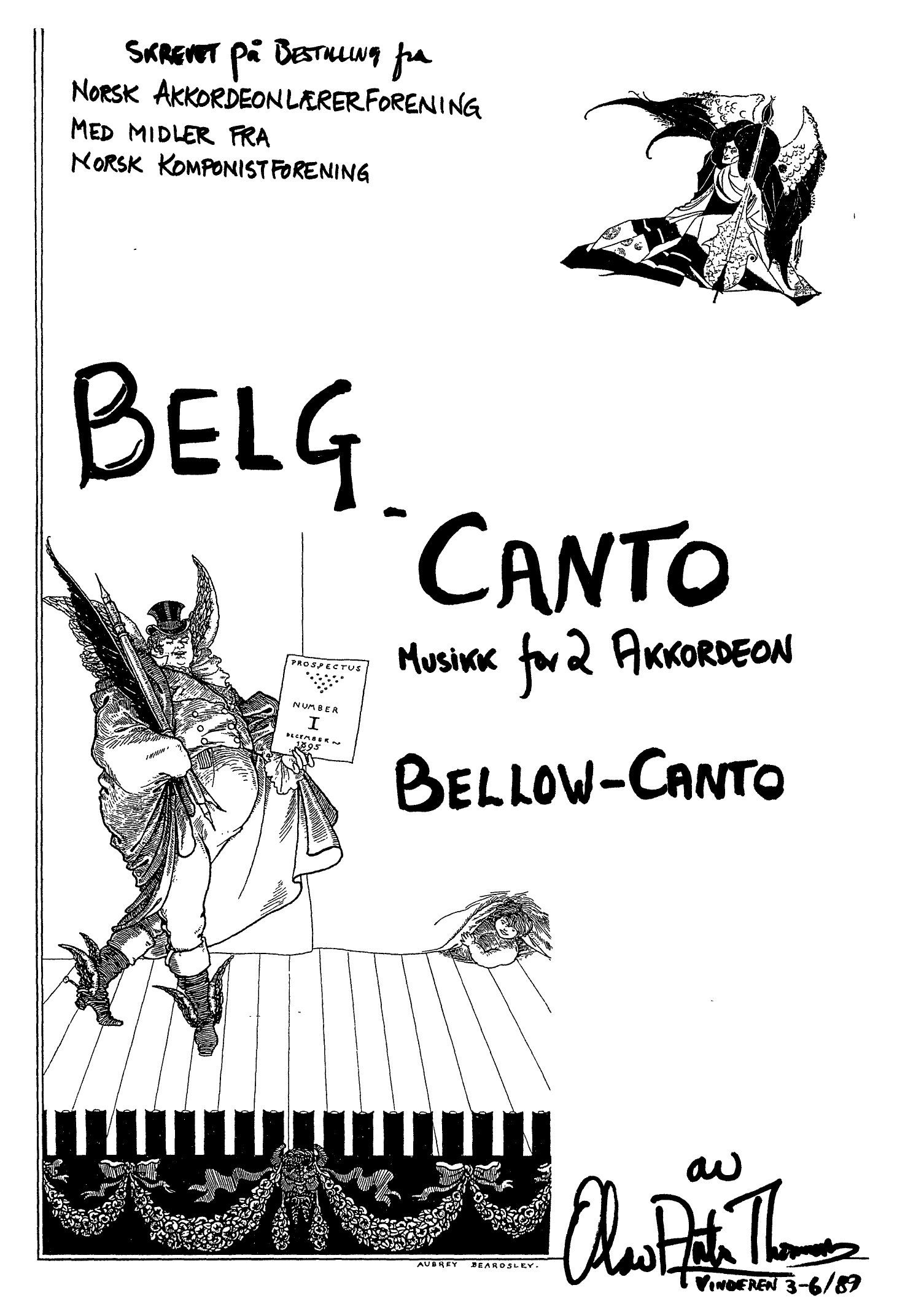 Belg-canto - Musikk for 2 akkordeon