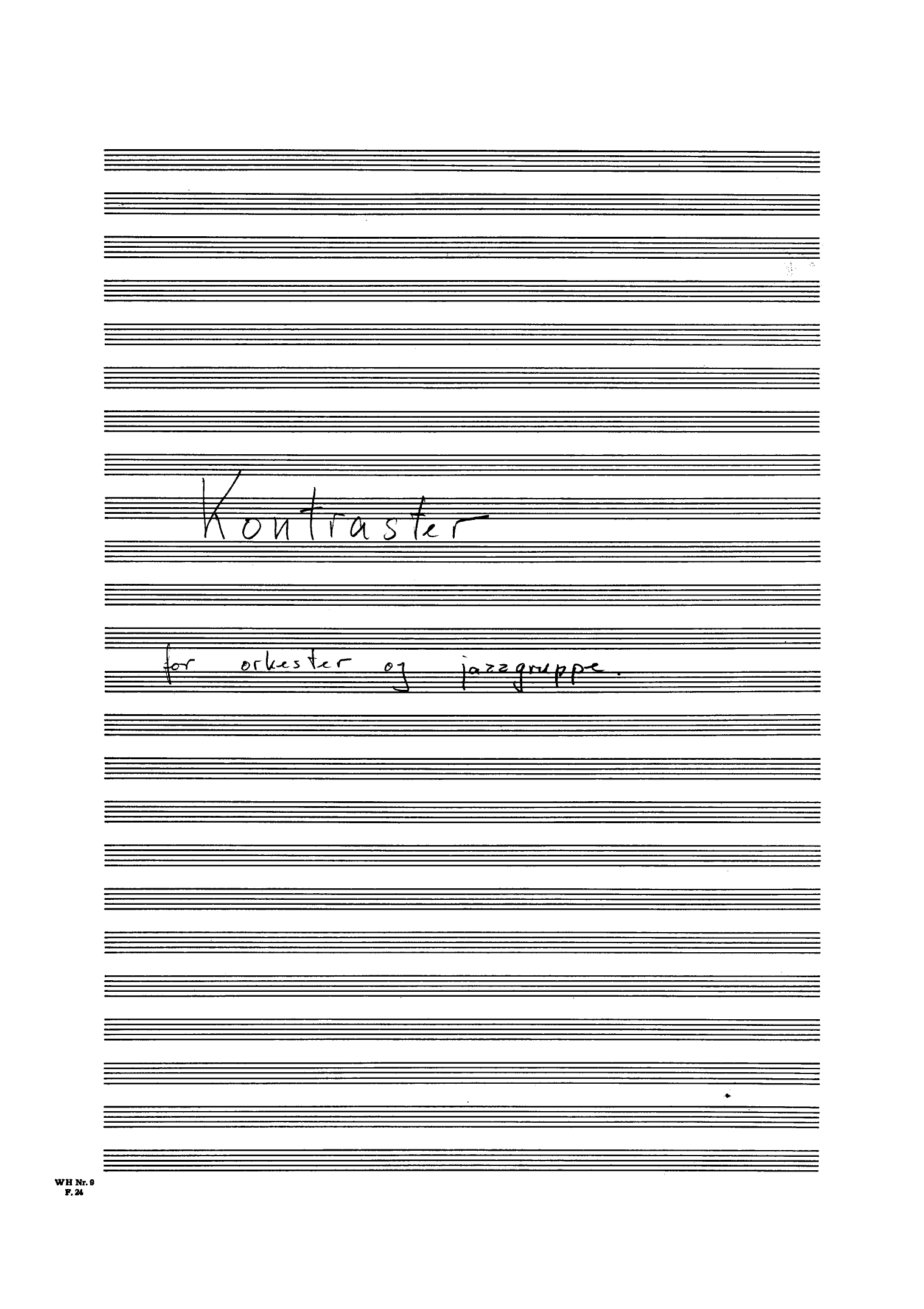 Kontraster for symfoniorkester og jazzgruppe - Image 2