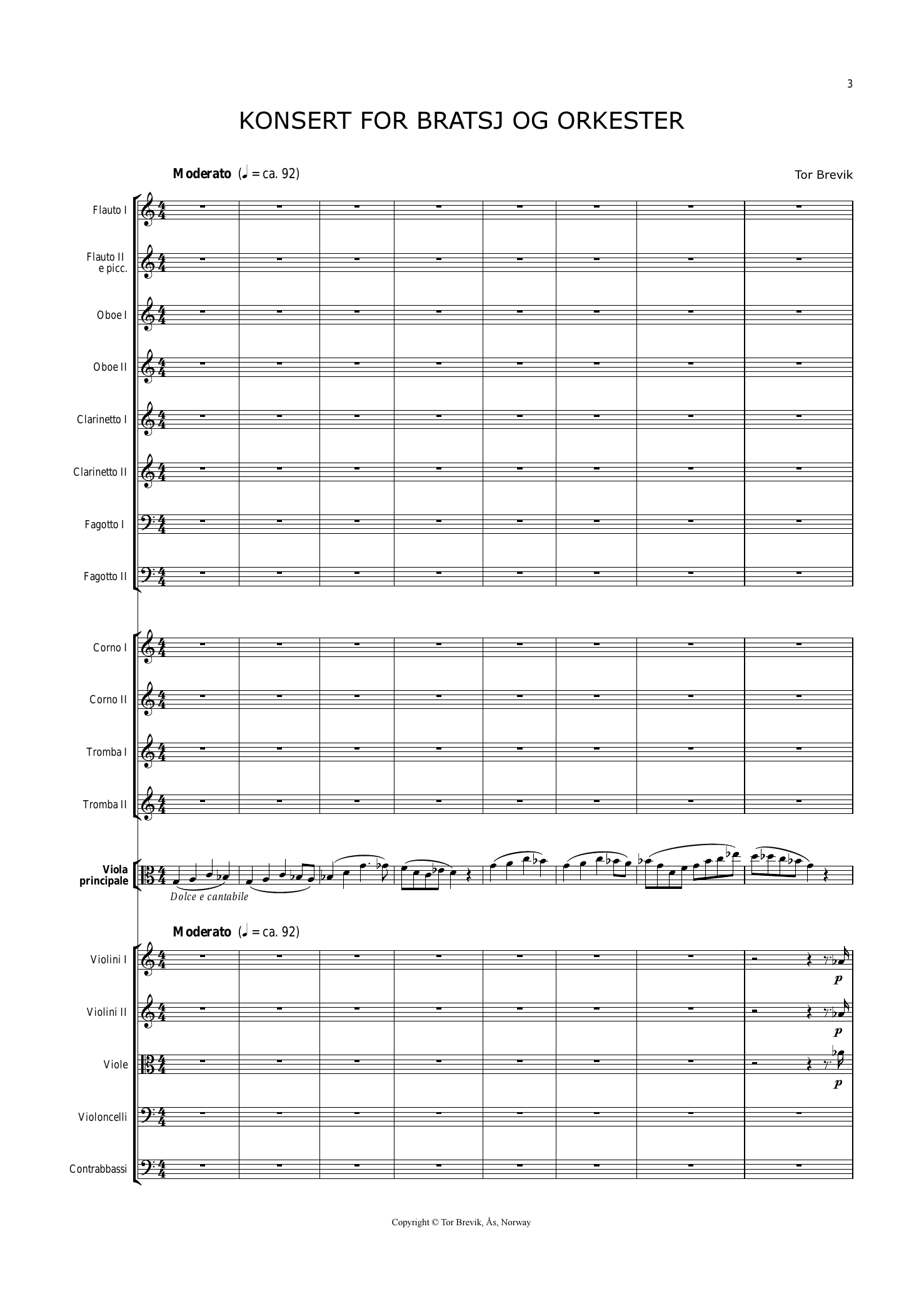 Konsert for bratsj og orkester - Bilde 3