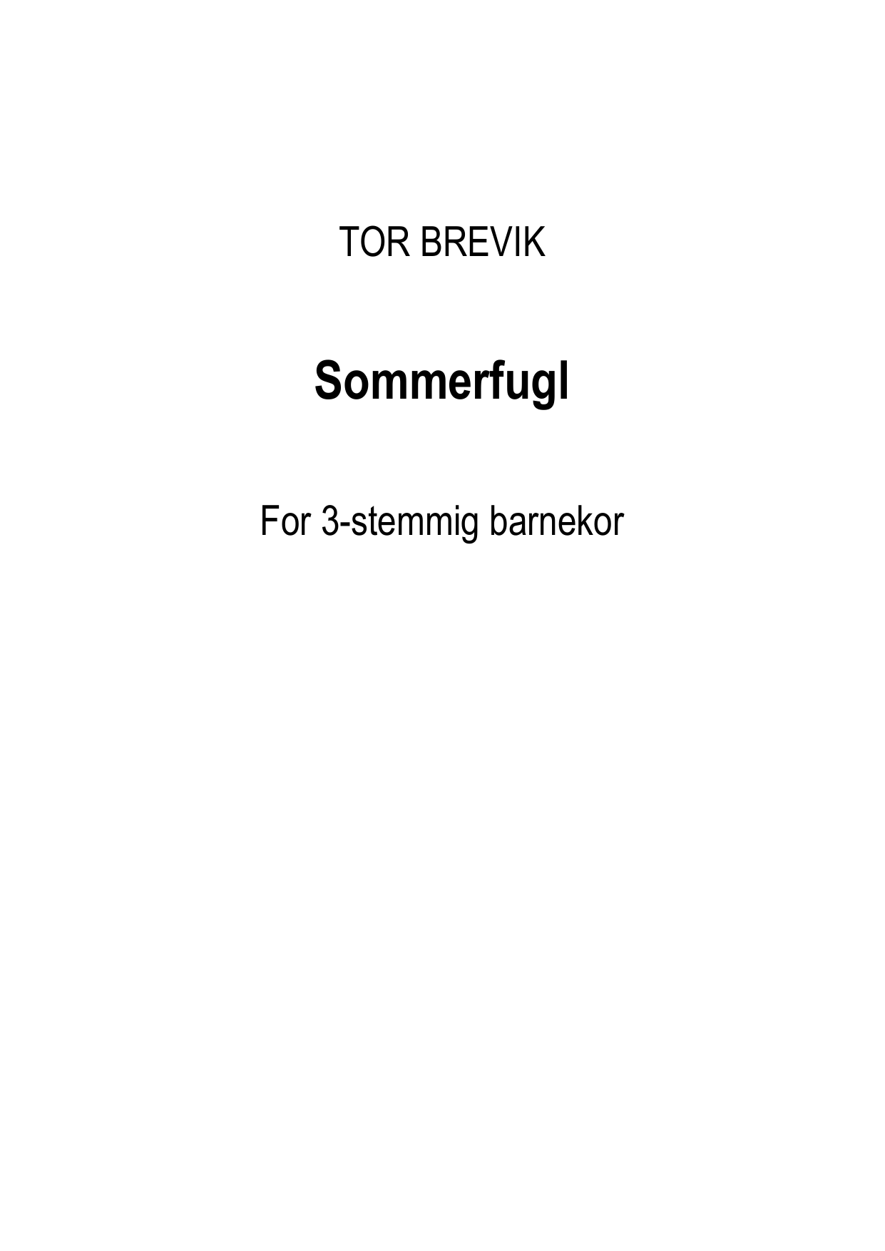 Sommerfugl