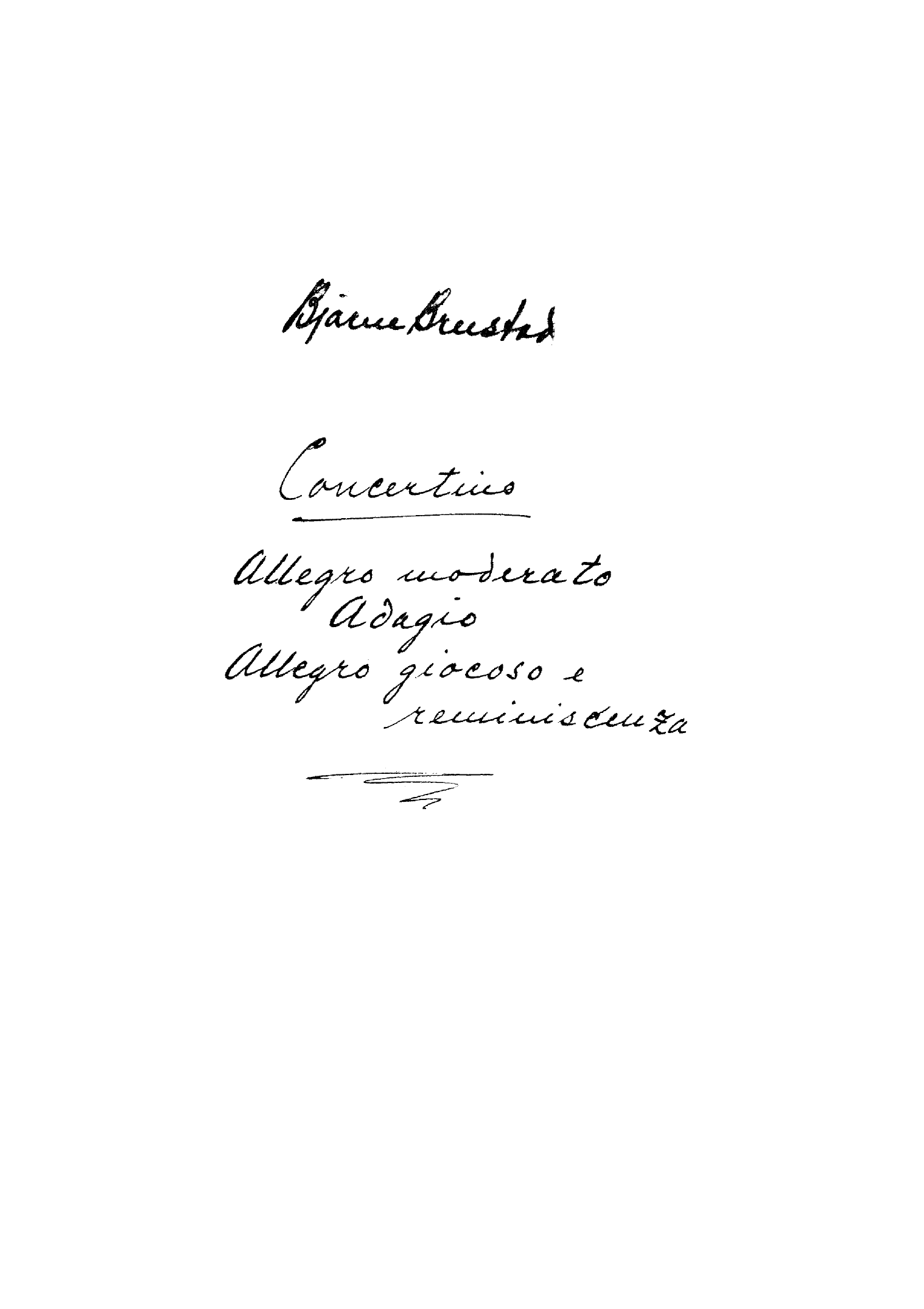 Concertino
