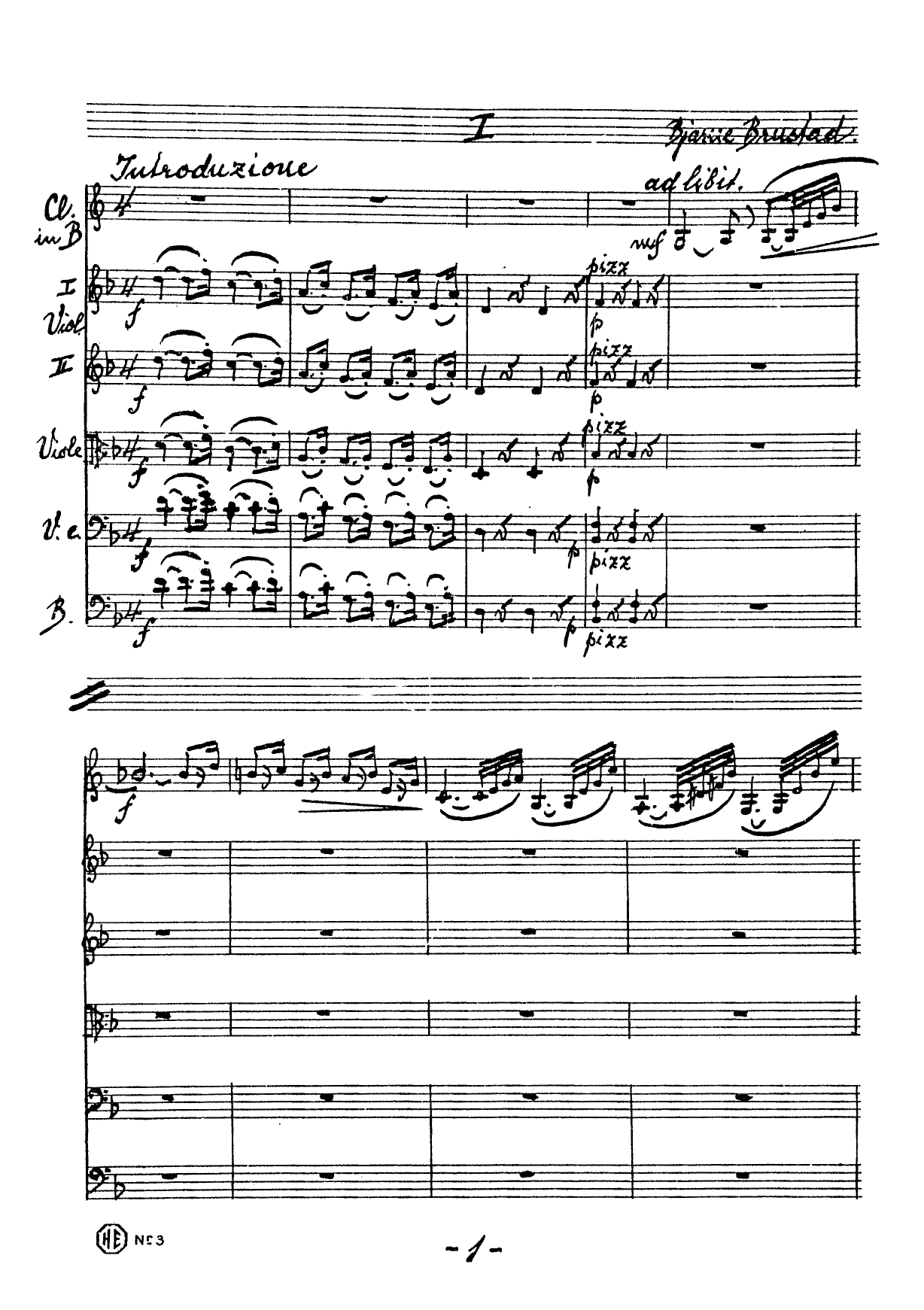 Concerto for Clarinet and Strings - Image 3