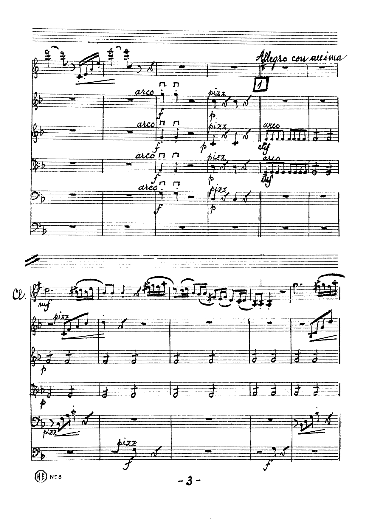 Concerto for Clarinet and Strings - Image 5