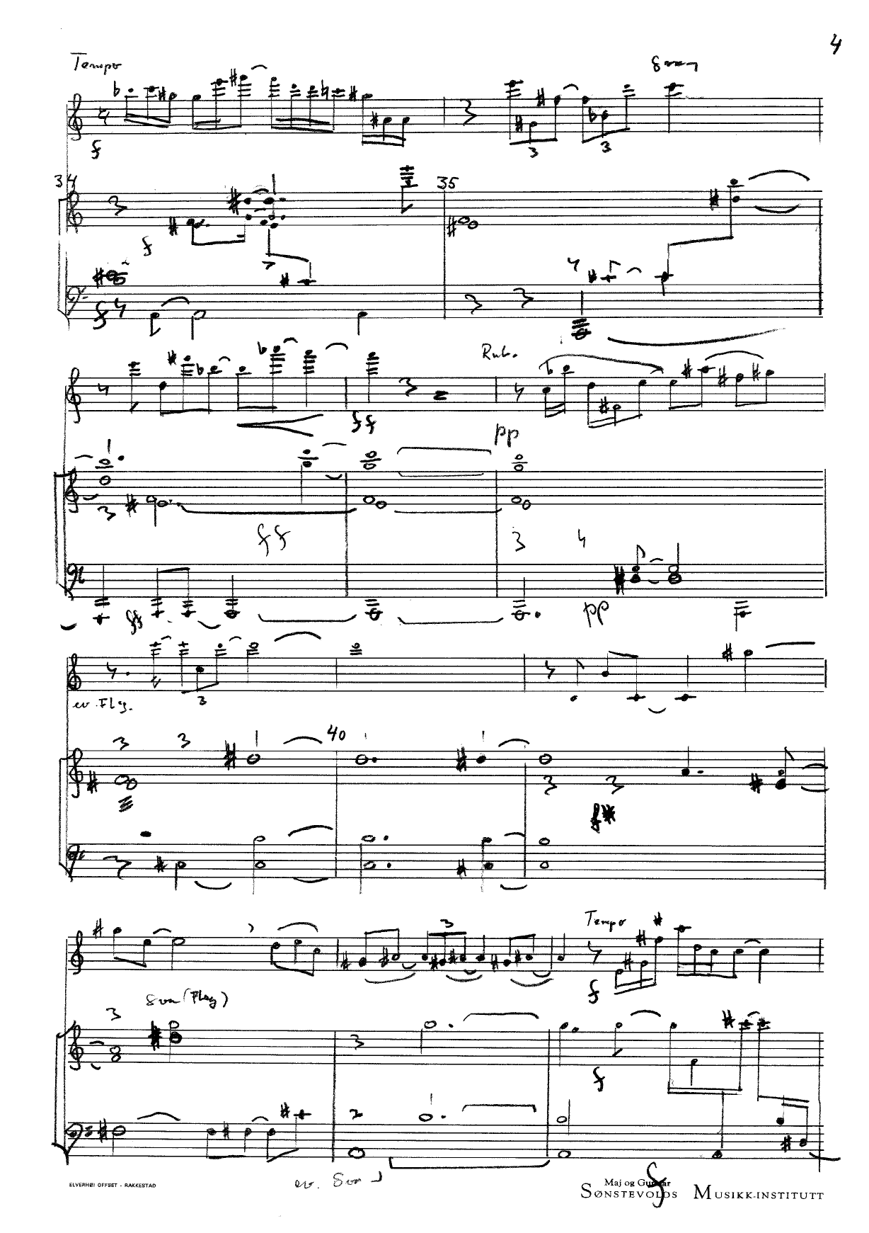 Sonata for Flute and Harp - Image 4