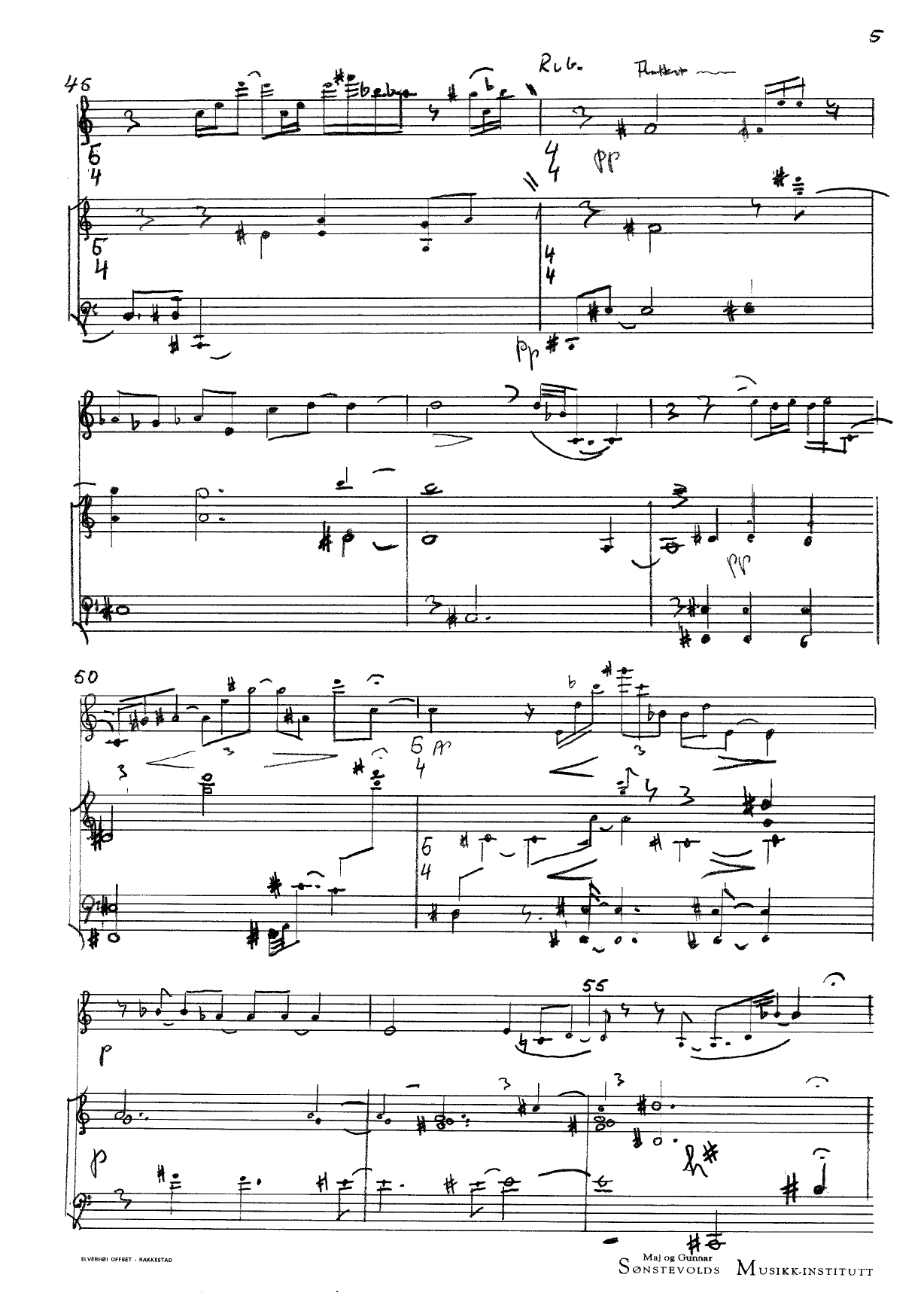 Sonata for Flute and Harp - Image 5