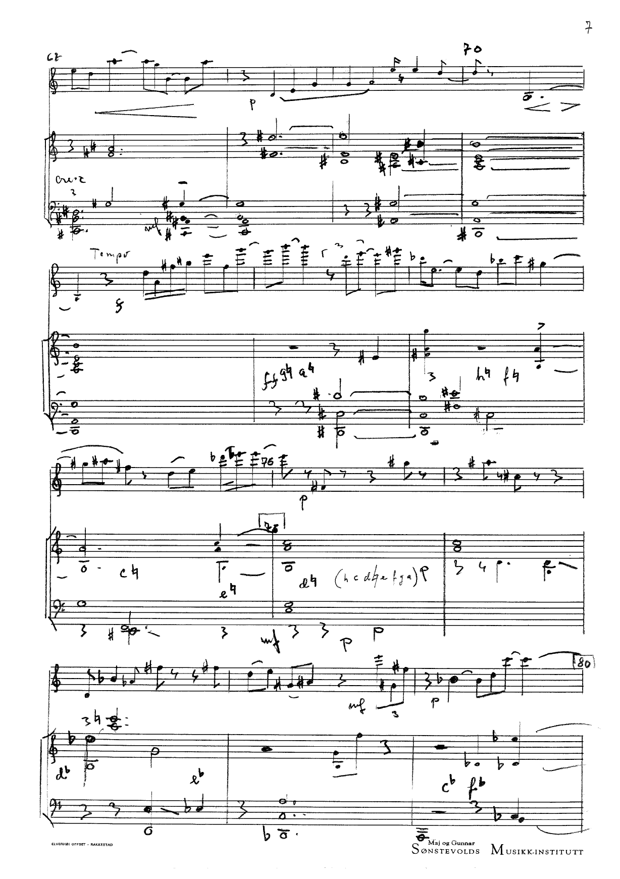 Sonata for Flute and Harp - Image 7