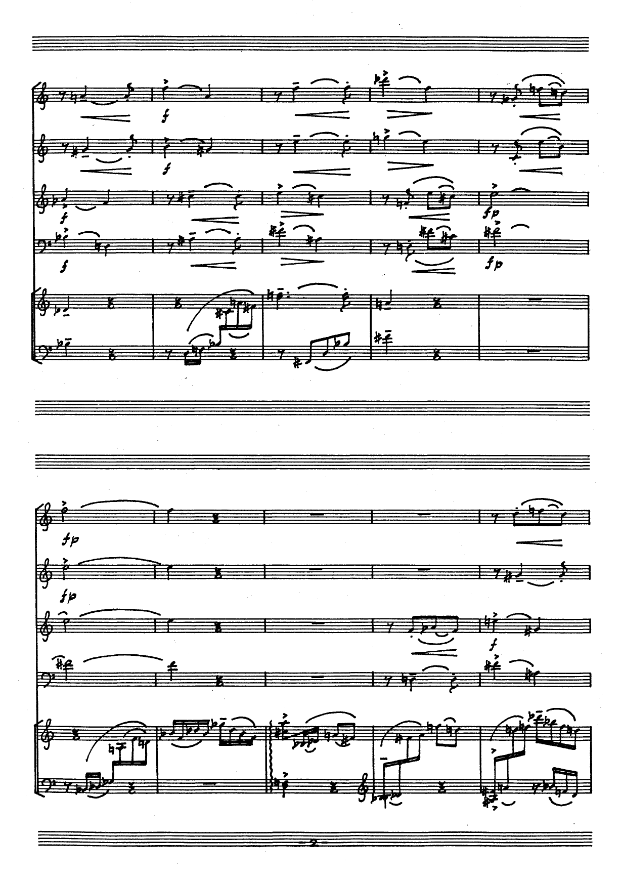 Kleine geistliche Kammermusik für Holzbläserquartett und Cembalo - Image 4