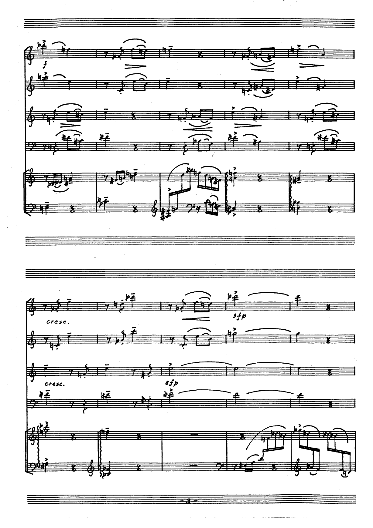 Kleine geistliche Kammermusik für Holzbläserquartett und Cembalo - Image 5