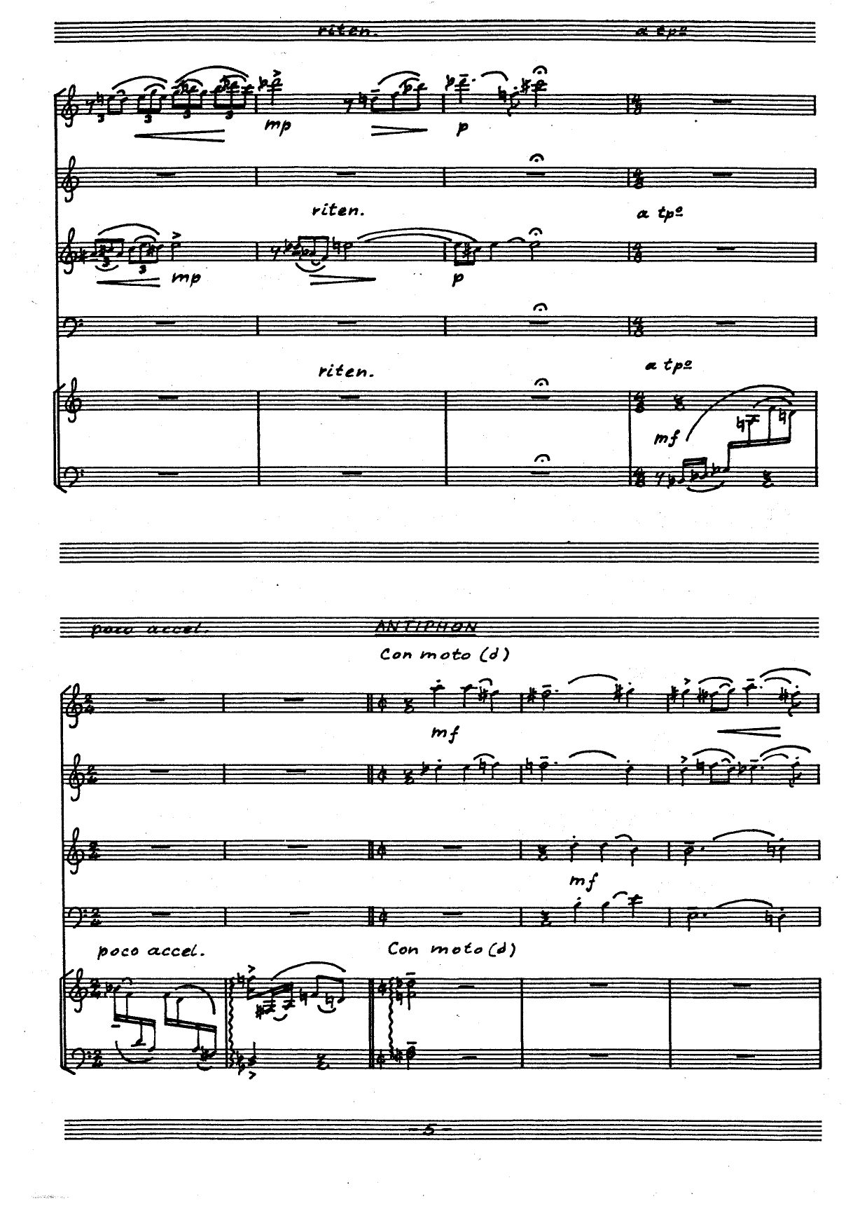 Kleine geistliche Kammermusik für Holzbläserquartett und Cembalo - Image 7