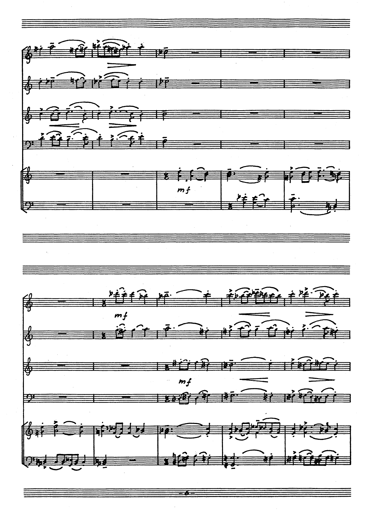 Kleine geistliche Kammermusik für Holzbläserquartett und Cembalo - Image 8