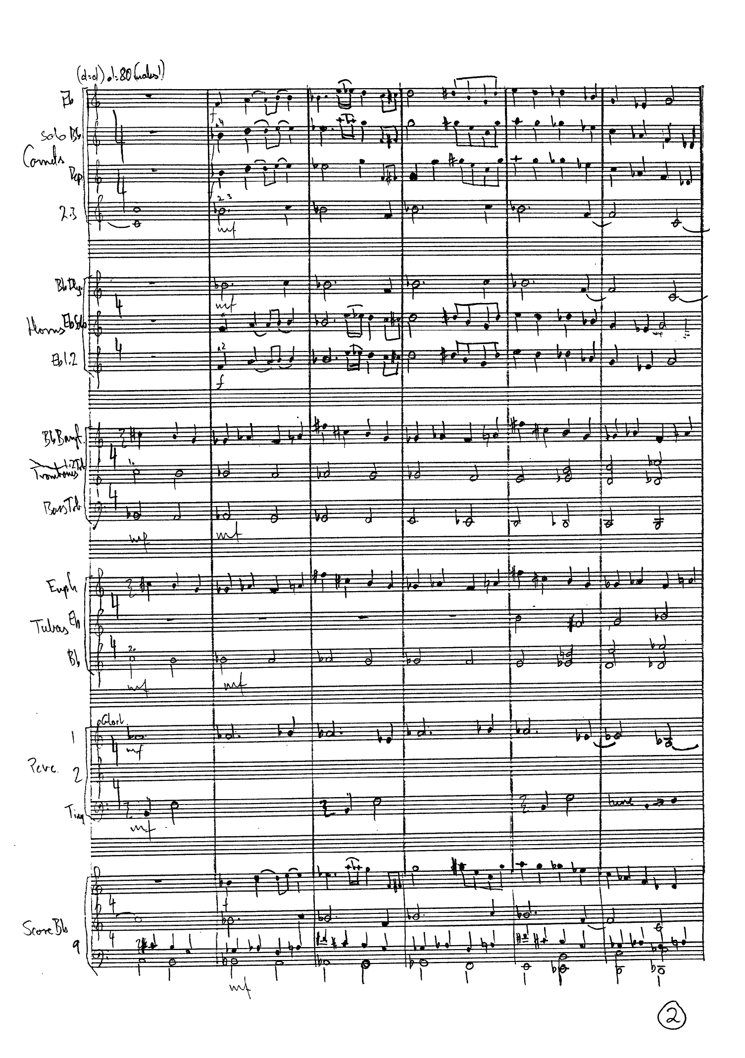 Etude for Brass Band : An Ouverture - Image 4