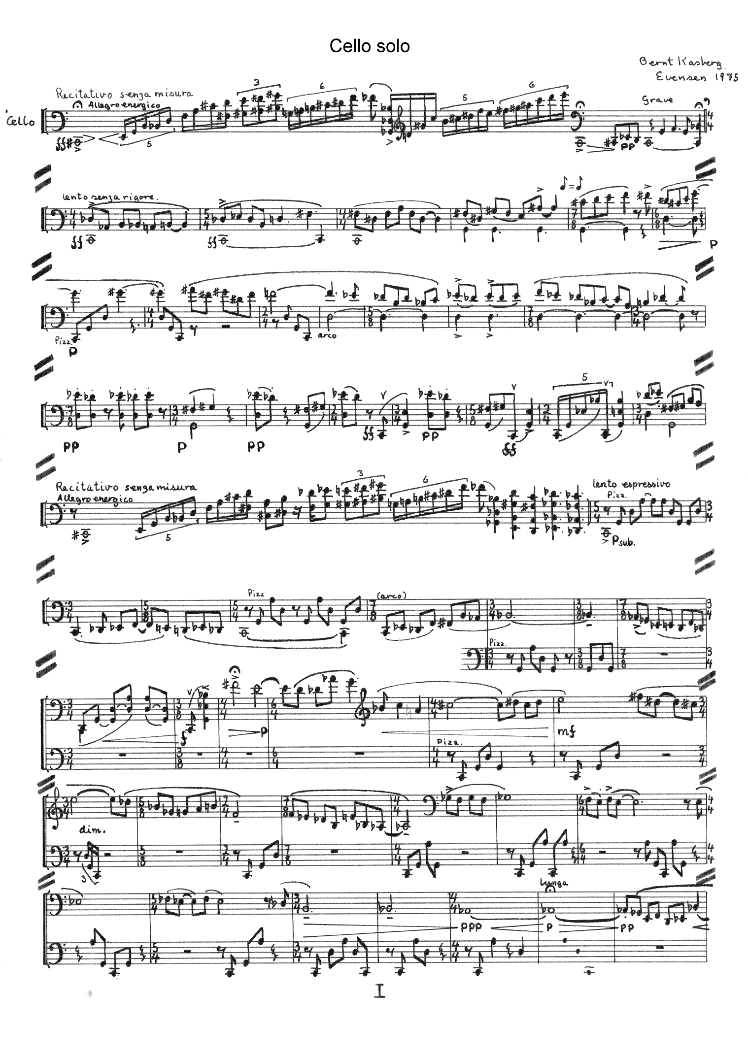 Cello-solo