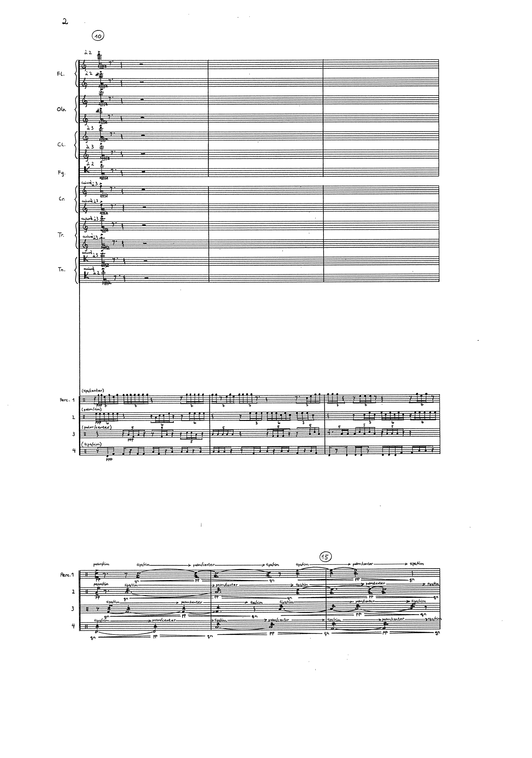 Sug - For Percussion Quartet and Symphonic Wind Orchestra - Bilde 4