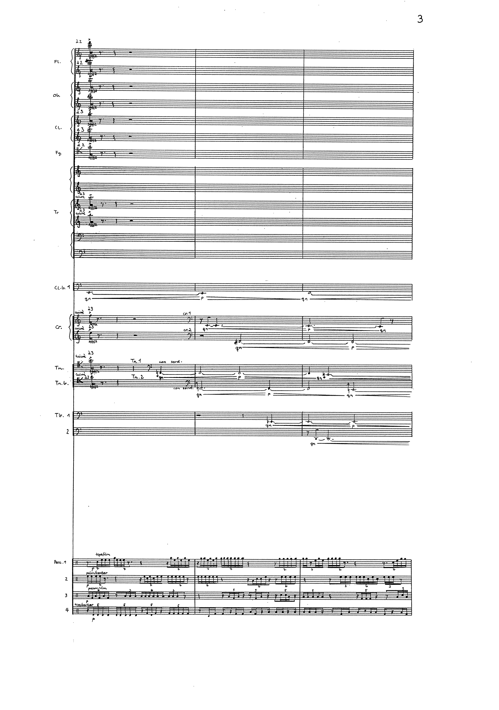 Sug - For Percussion Quartet and Symphonic Wind Orchestra - Bilde 5