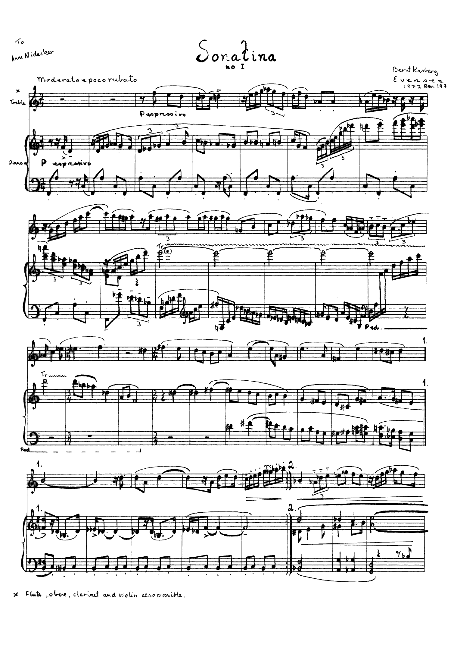 Sonatina No.1