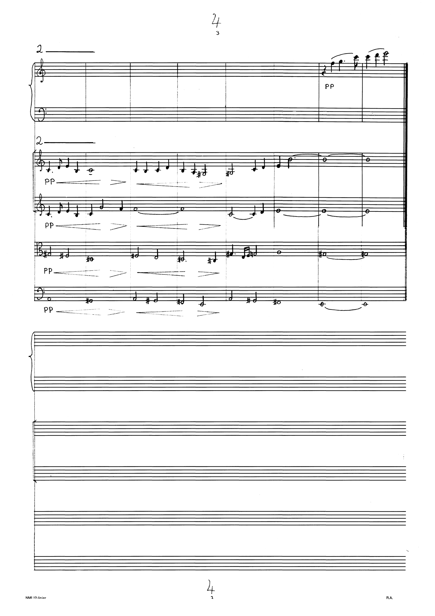 Tyge Brahes drøm - Musikk til en scene av Christian Høgsbergs skuespill Tyge Brahe : For klaverkvintett - Image 8