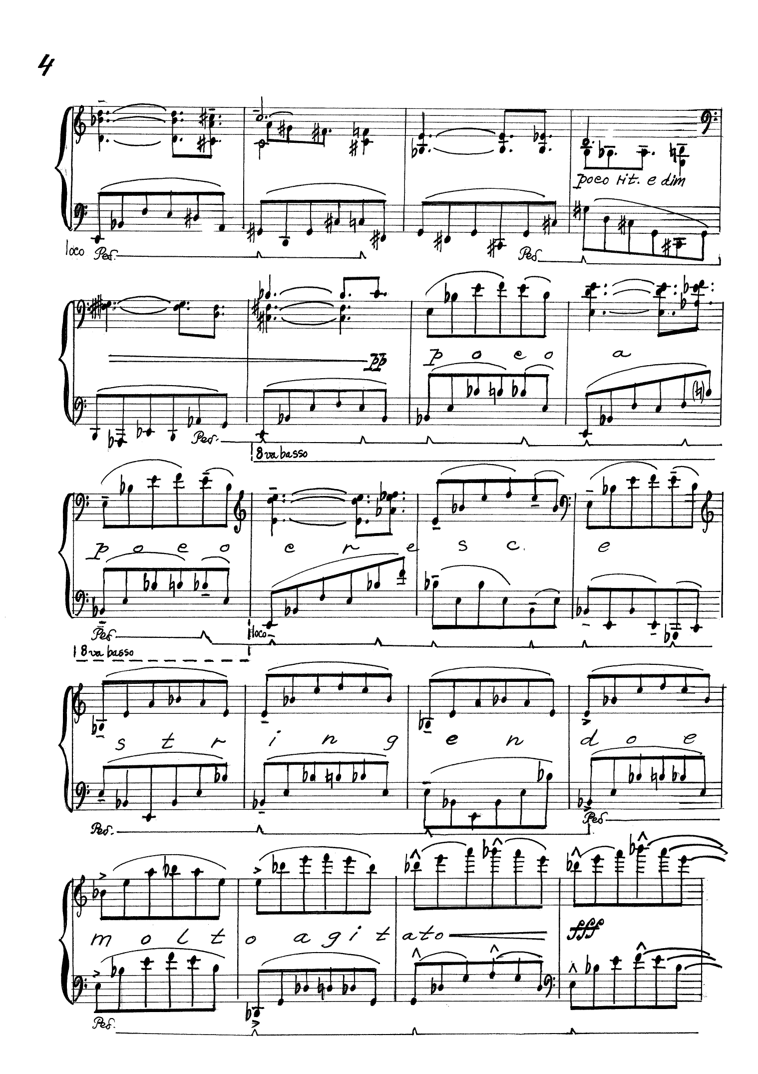 Camara de Lobos - 3 Stykker for Klaver, op. 8 - Bilde 6