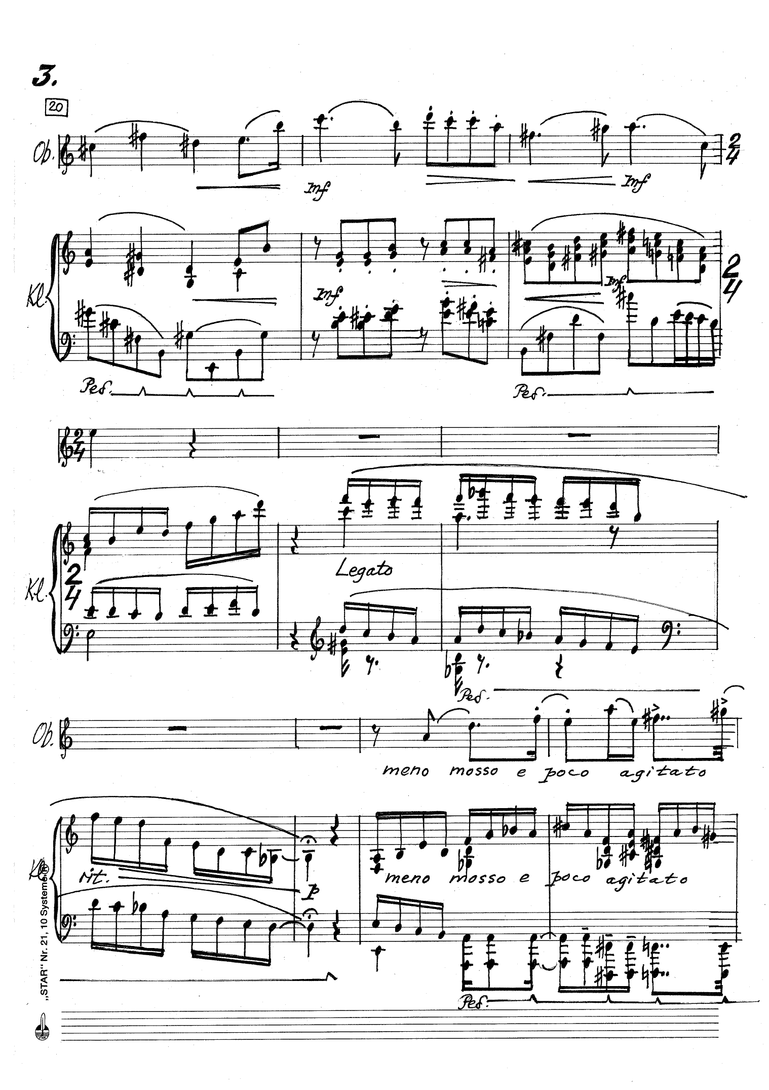 2 Intermezzi for oboe & klavér, op. 19 - Bilde 5