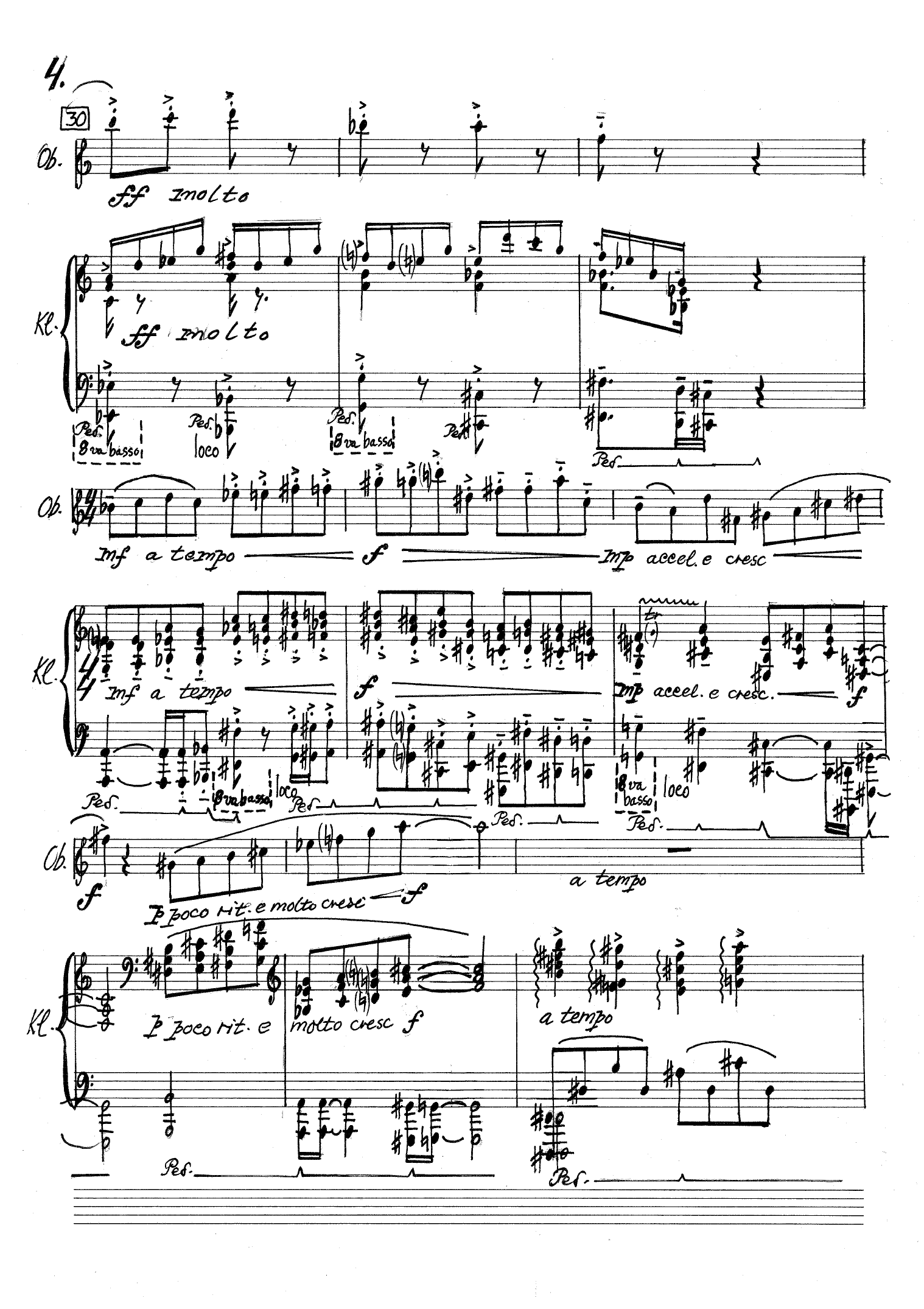 2 Intermezzi for oboe & klavér, op. 19 - Bilde 6