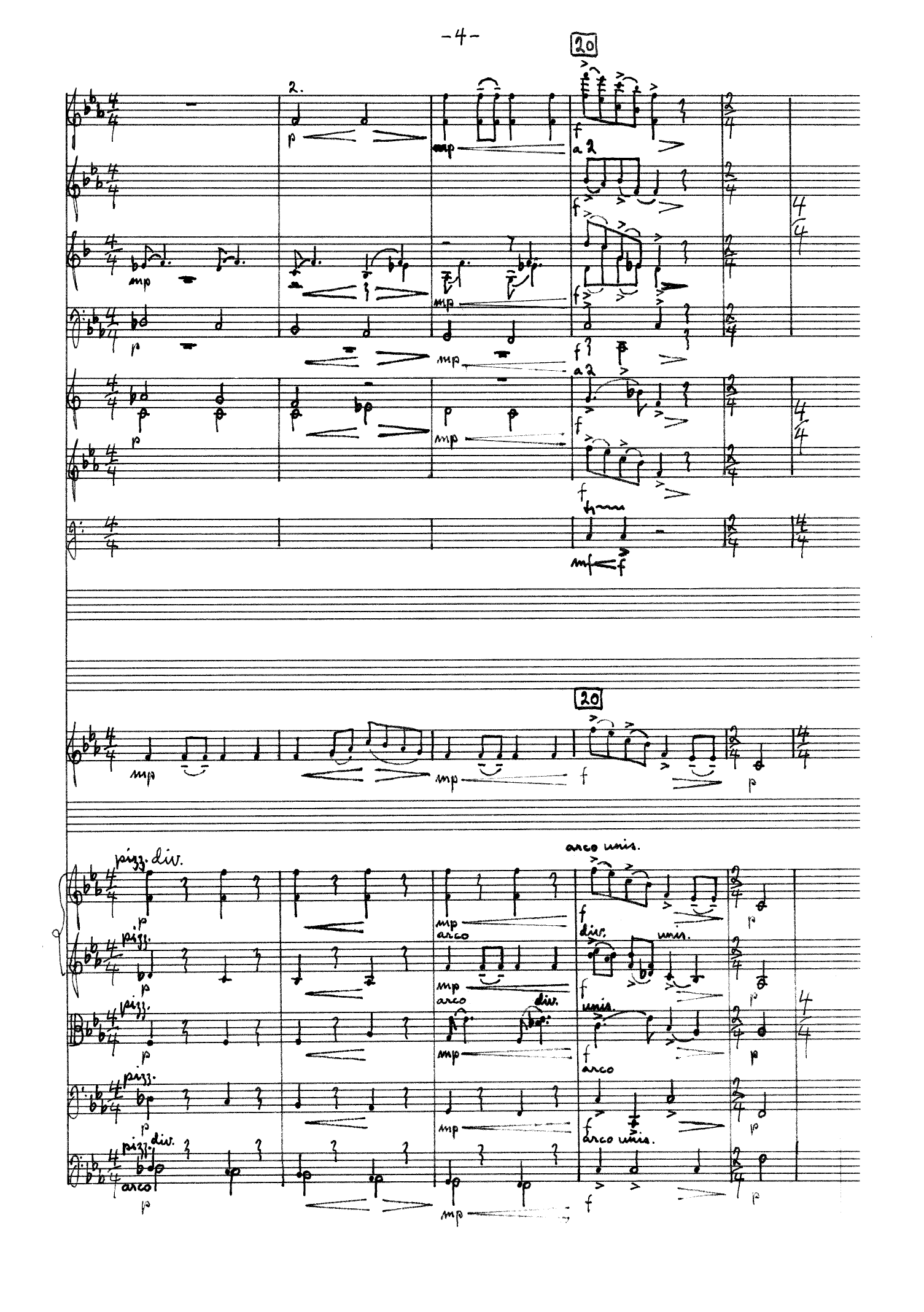 Når linden ber løv - Legende for violin og orkester - Bilde 6