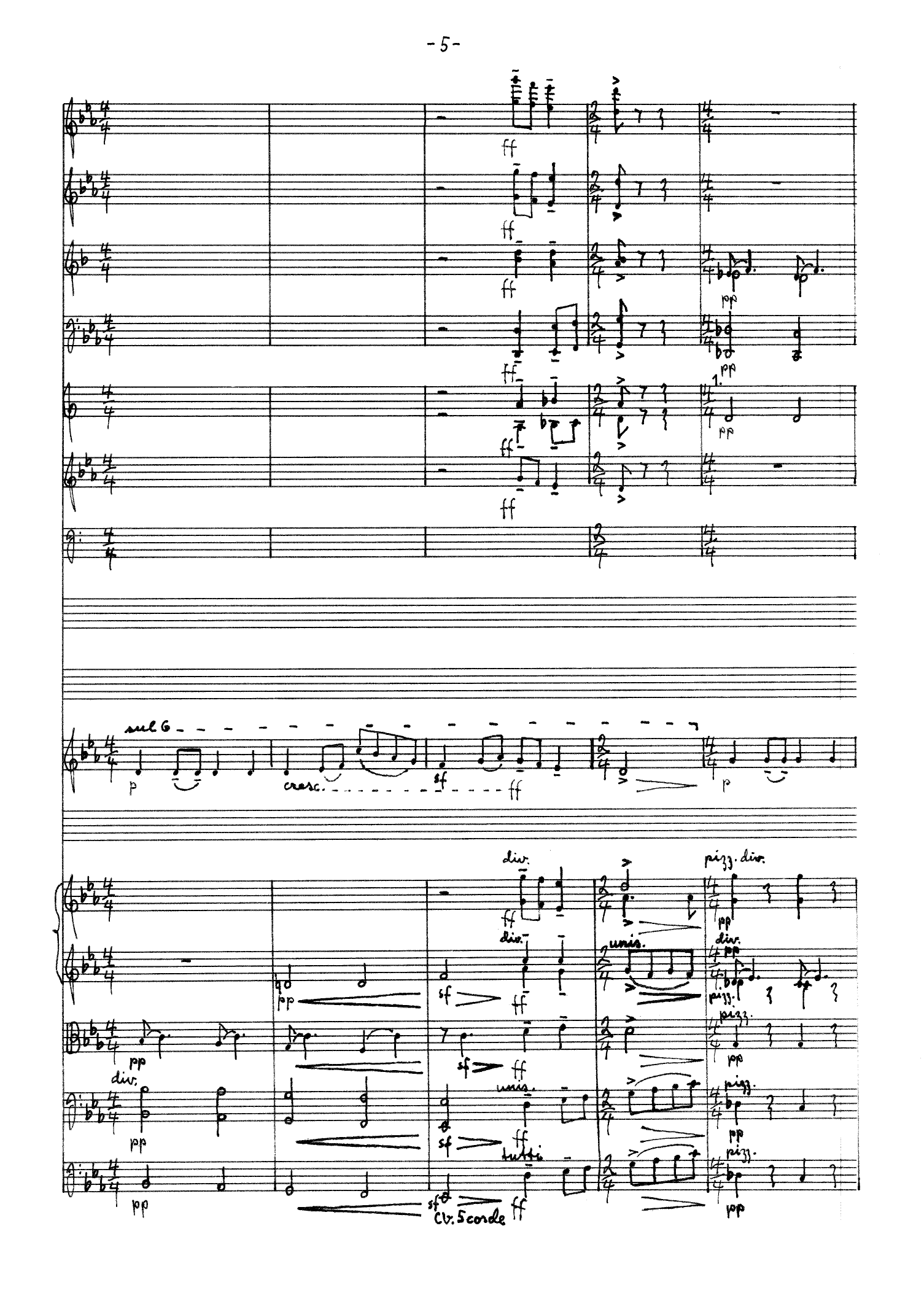 Når linden ber løv - Legende for violin og orkester - Bilde 7