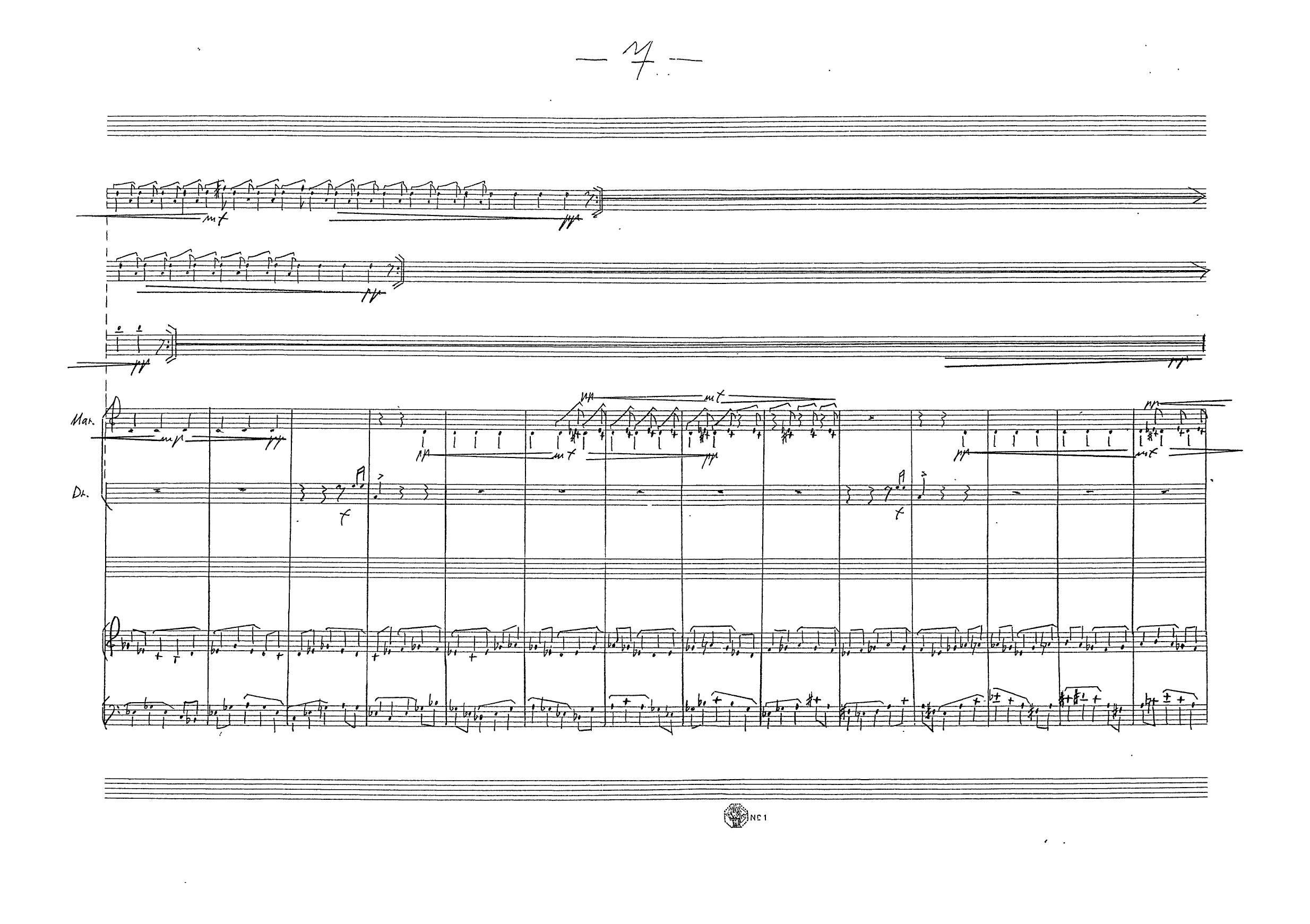 Tarantella for Flute, Melodica, Alto Saxophone, Percussion, 1 Violin, 1 Cello - Image 9