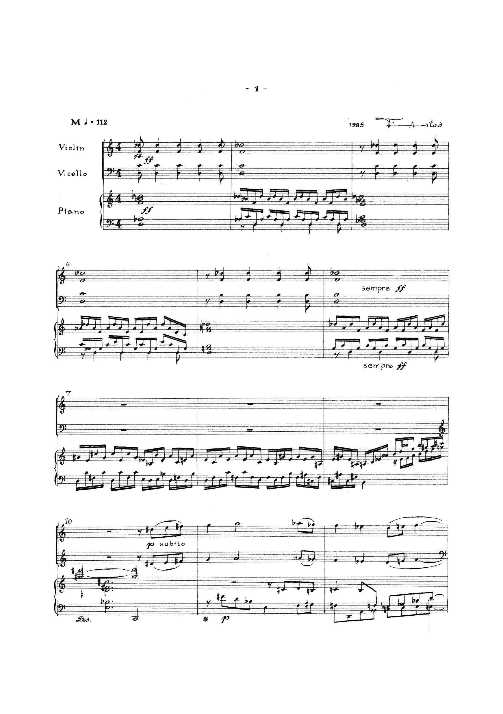 Klavertrio - Bilde 2